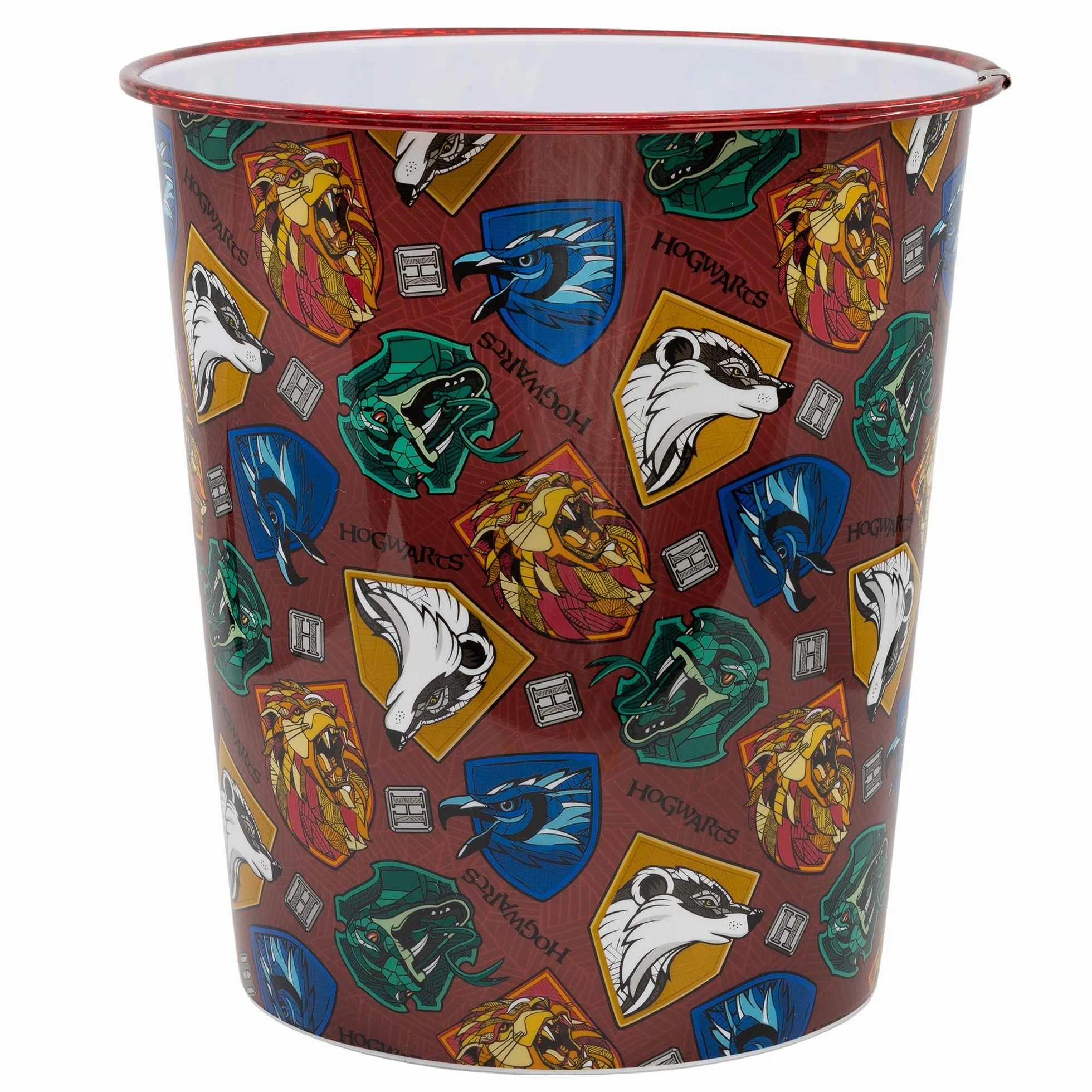 Stor PAPELERA HARRY POTTER SCHOOL SHIELDS