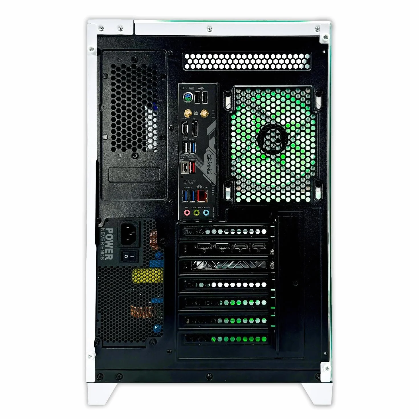 NitroPC - Pack Extremo | PC Gaming Completo (Intel Core i7 12700K 12/20 5.0GHz, RTX 5060 8GB, RAM 32GB, M.2 1TB, Windows 11 PRO | WiFi, Monitor Curvo 27", Teclado, ratón, Cascos) PC sobremesa (Blanco)