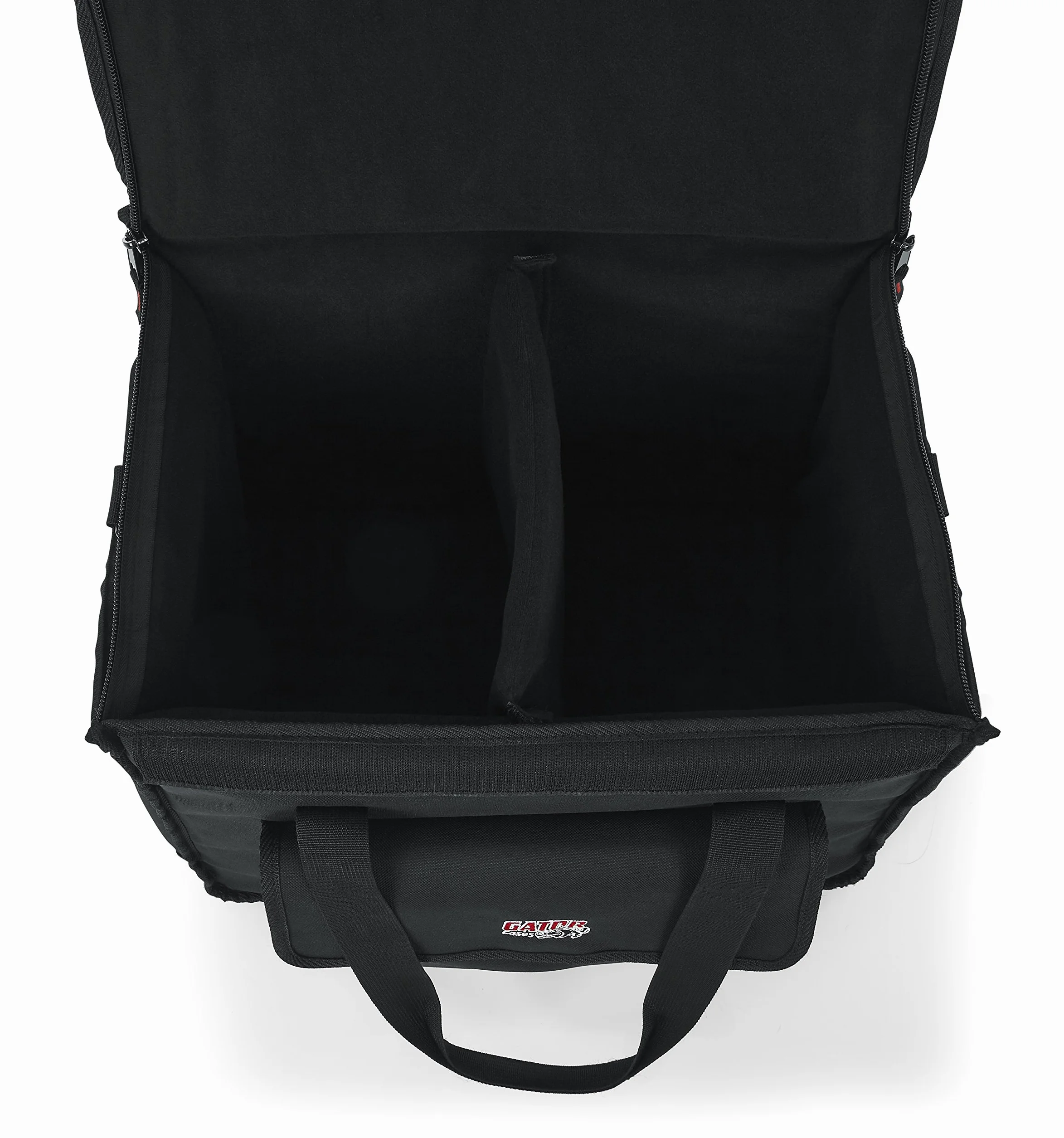 Gator Cases Studio Monitor Tote Bag Tiene capacidad para 2 monitores amplificados de hasta 5" de rango de controladores; se adapta a JBL, Mackie, KRK, y más (G-STUDIOMON1)