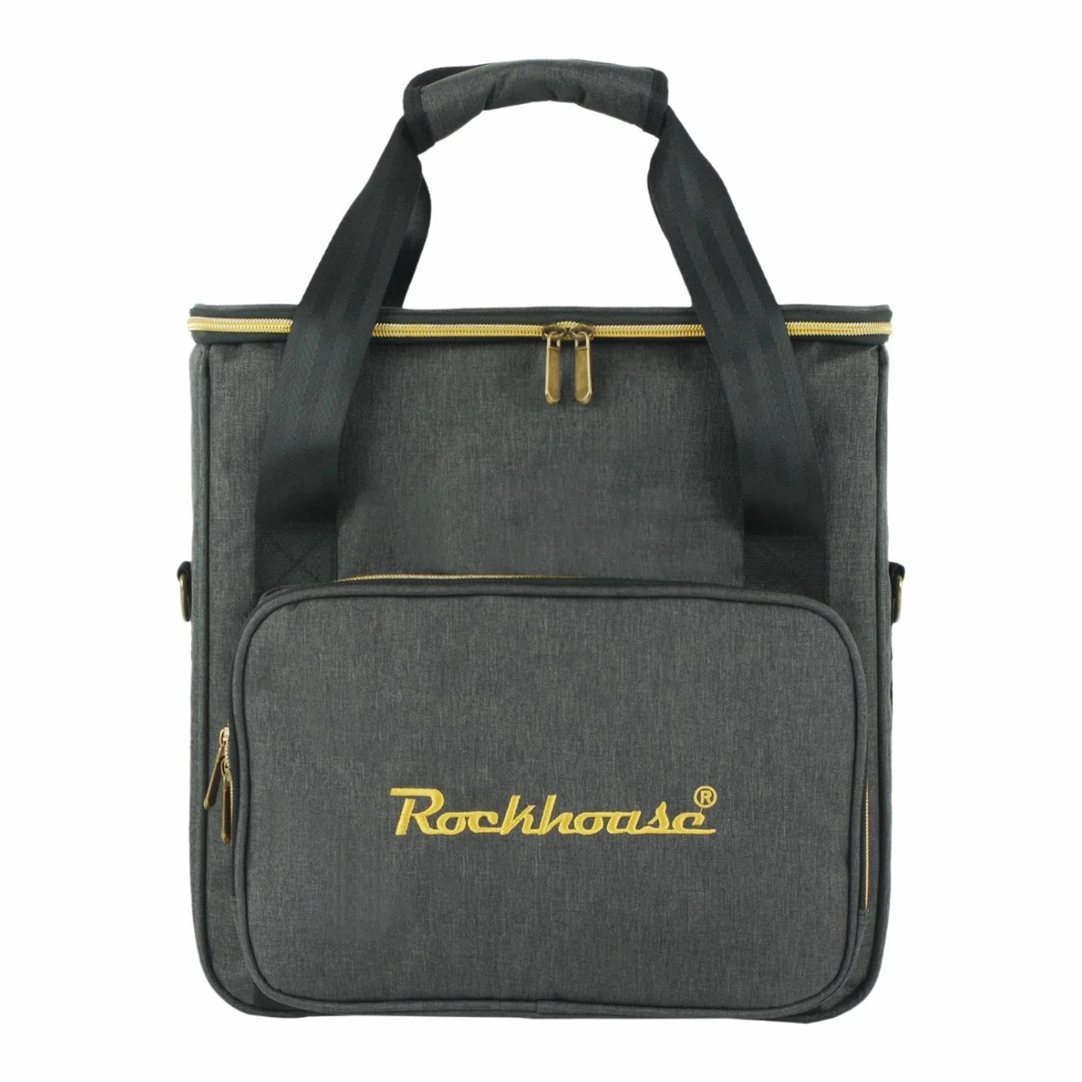 Milageto Funda para Discos de Vinilo de 12 Pulgadas, Bolsa de Transporte, Funda de Tela Oxford para Discos de Vinilo.