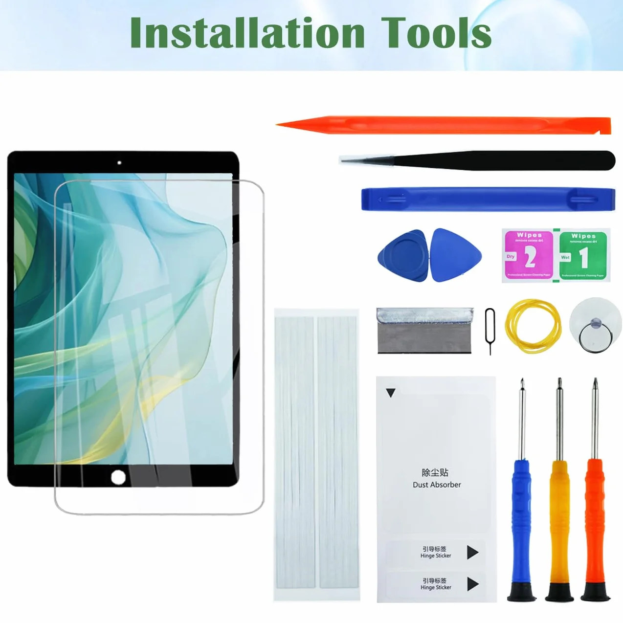 H&LYCYJ Pantalla LCD para iPad Air 3 (2019) A2153 A2123 A2154 A2152 LCD pantalla de repuesto con kit