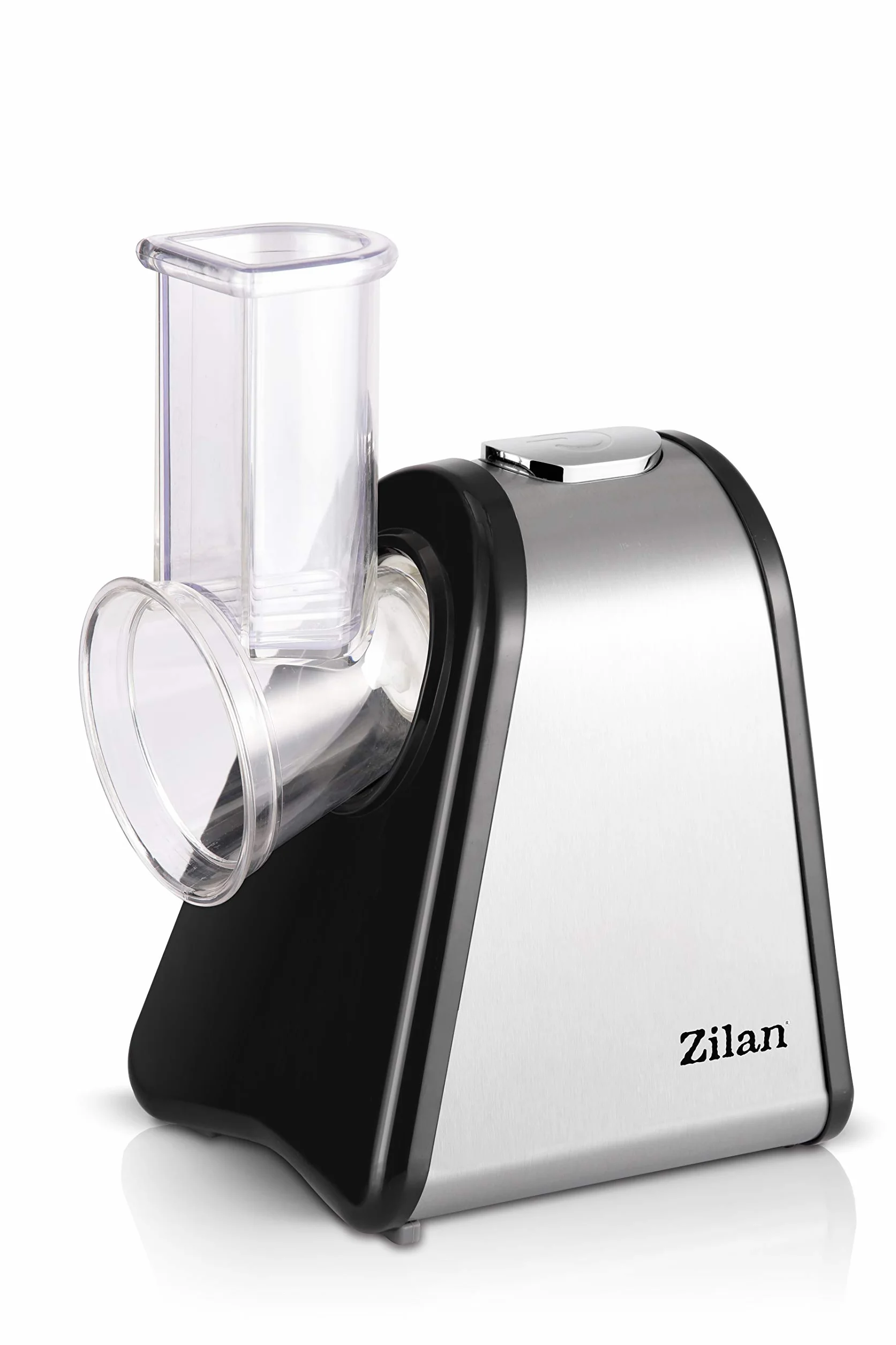Zilan - Cortador de verduras eléctrico, 4 en 1, rascador de mandolina verduras frutas, 200W
