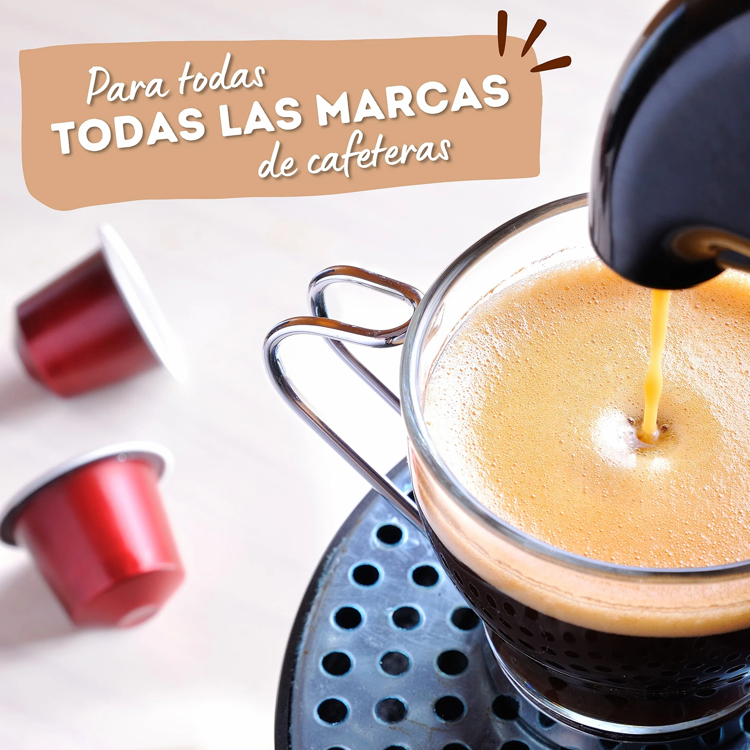 EcoDescalk Descalcificador Cafetera Ecológico 4 Sobres Compatible Nespresso Dolce Gusto Delonghi Tassimo