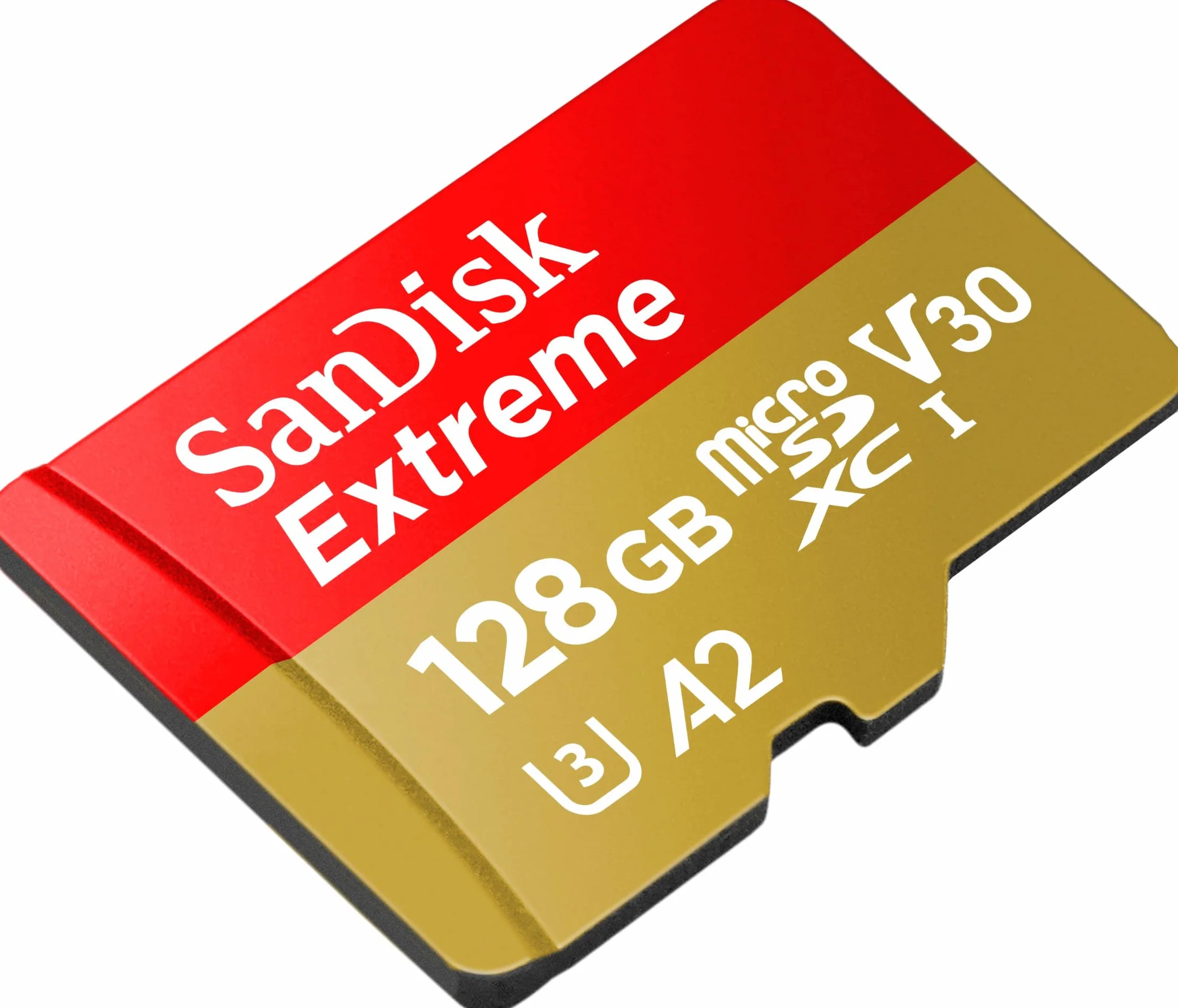 SanDisk Extreme microSDXC 128GB SD Adapter Action Cams and Drones 170MB/s 80MB/s A2 C10 V30 UHS-I U3