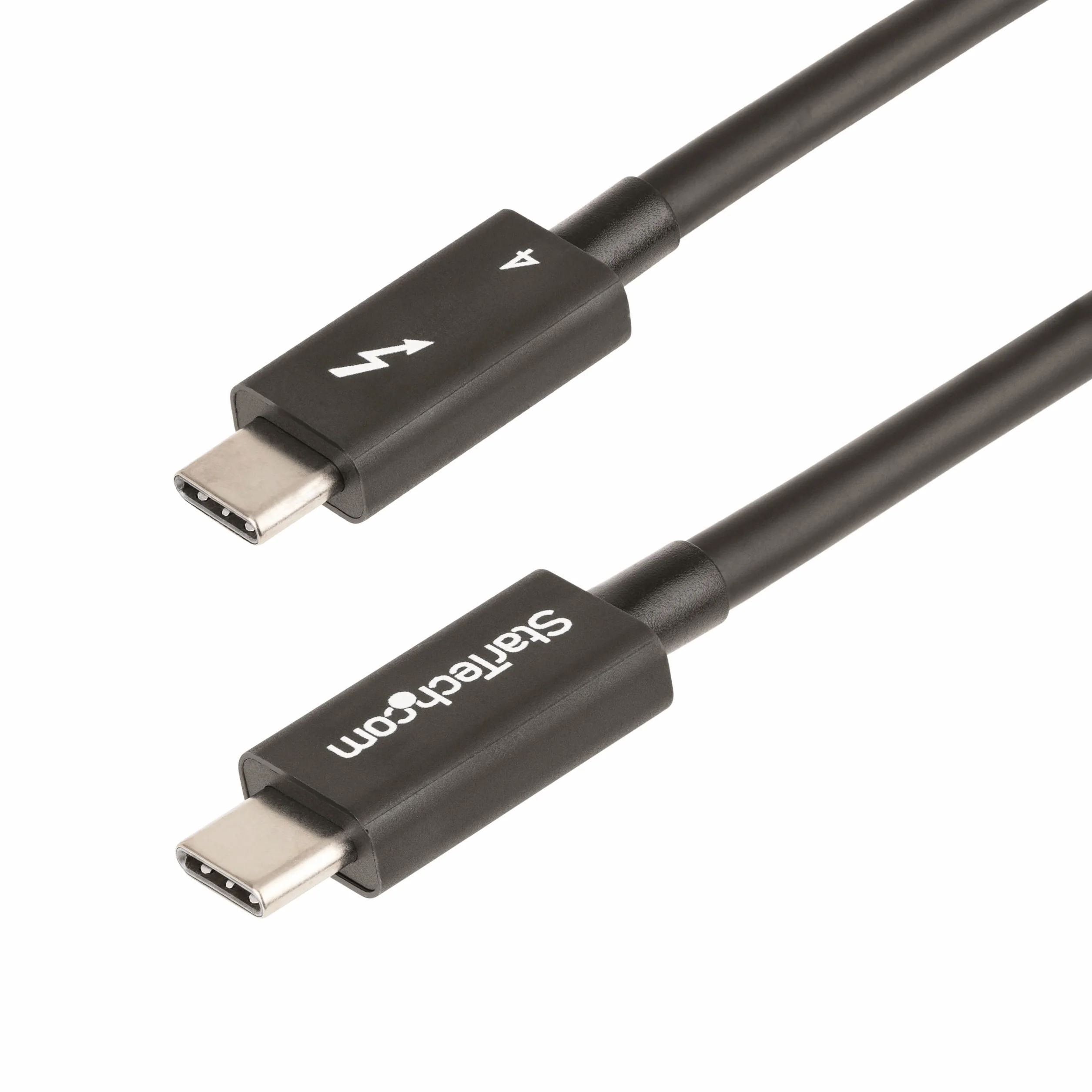 StarTech Cable Thunderbolt 4 1m 40Gbps 100W PD Video 8K USB-C Certificado | Video 8K 60Hz, Doble 4K 60Hz, DSC HDR, Para MacBook Pro Max, iPad Pro, Docks y Monitores UHD