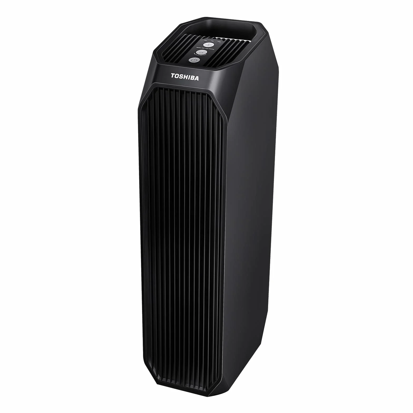 Toshiba Purificador de aire CAF-Z45FR 3 en 1 Air Purifier con filtro HEPA H13, CADR 228 m³/h, filtro de carbón activo, luz UV, 99,7% de efecto de filtración de pelo de animales, polen, polvo