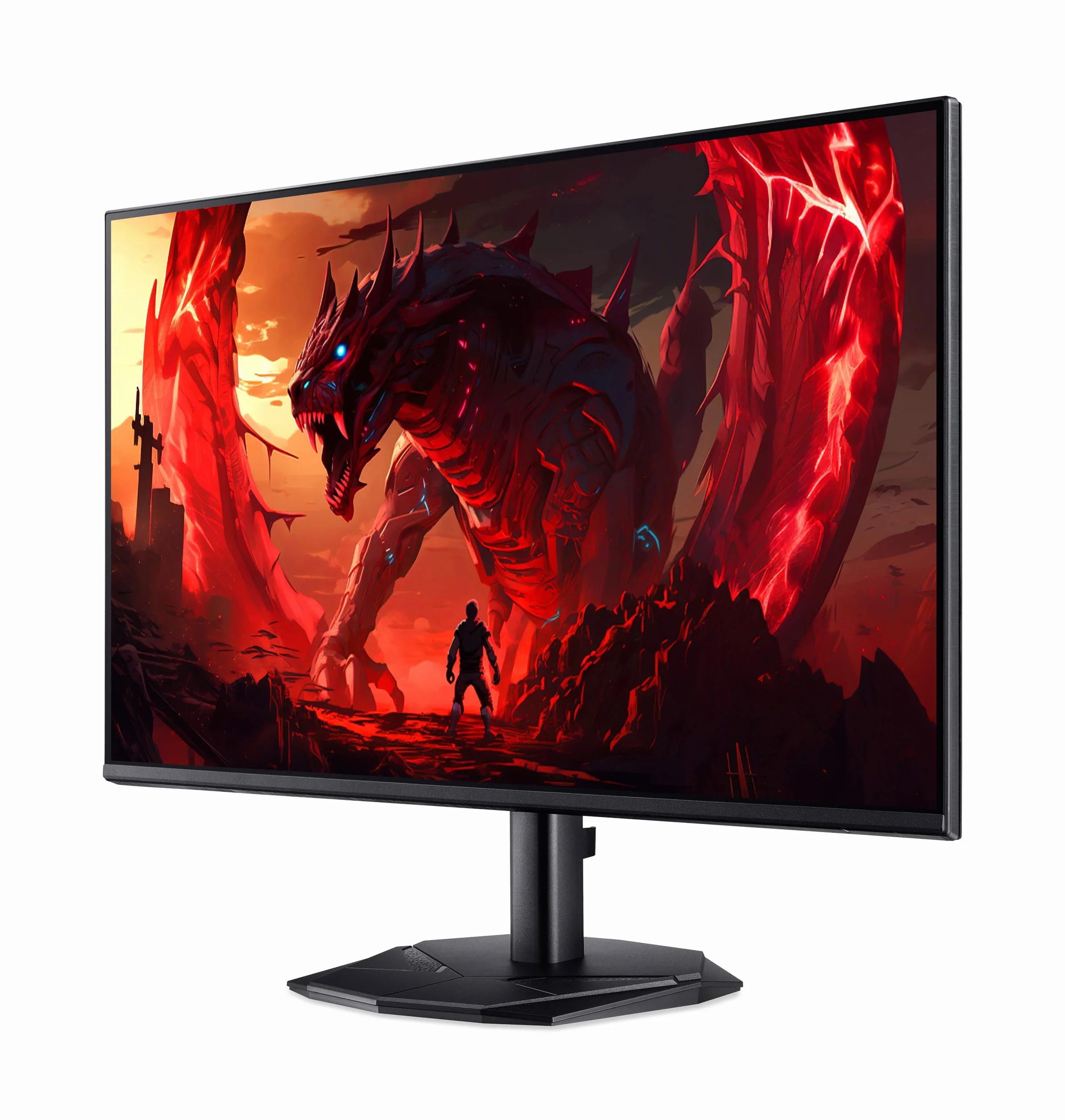 Acer Nitro KG272Gbmipfx, Monitor Gaming 27" Full HD IPS, 120Hz (1920 x 1080, 16:9, 250 Nits, Tiempo de Respuesta 1 m/s (VRB), 1xHDMI 1.4/1xDP 1.2), Monitor PC, Color Negro
