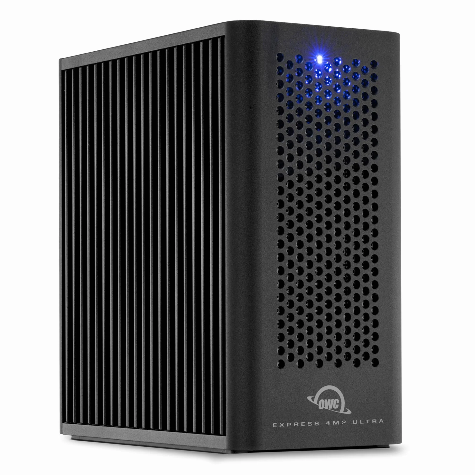 OWC Express 4M2 Ultra Thunderbolt™ 5 80Gb/s - Carcasa SSD NVMe M.2 de cuatro ranuras