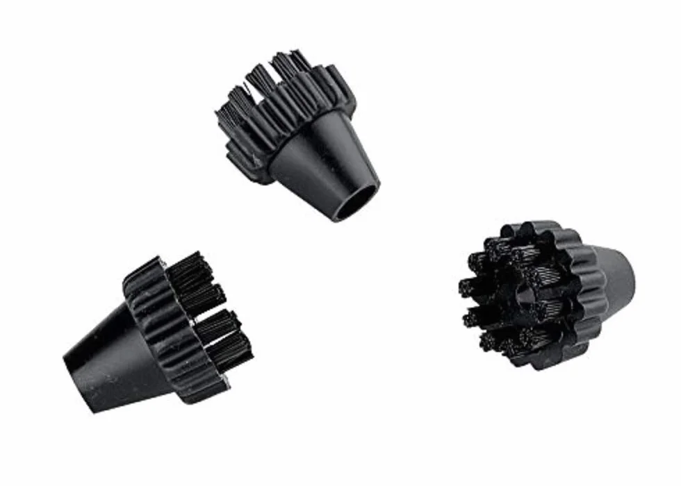 Polti PAEU0250 - Kit 3 cepillos nylon, negro
