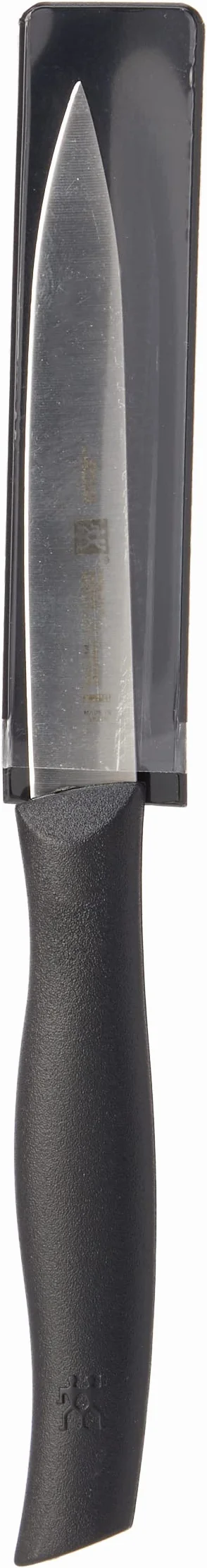 Zwilling TWIN GRIP Cuchillo puntilla Friodur 100 mm acero inoxidable mango sintético negro