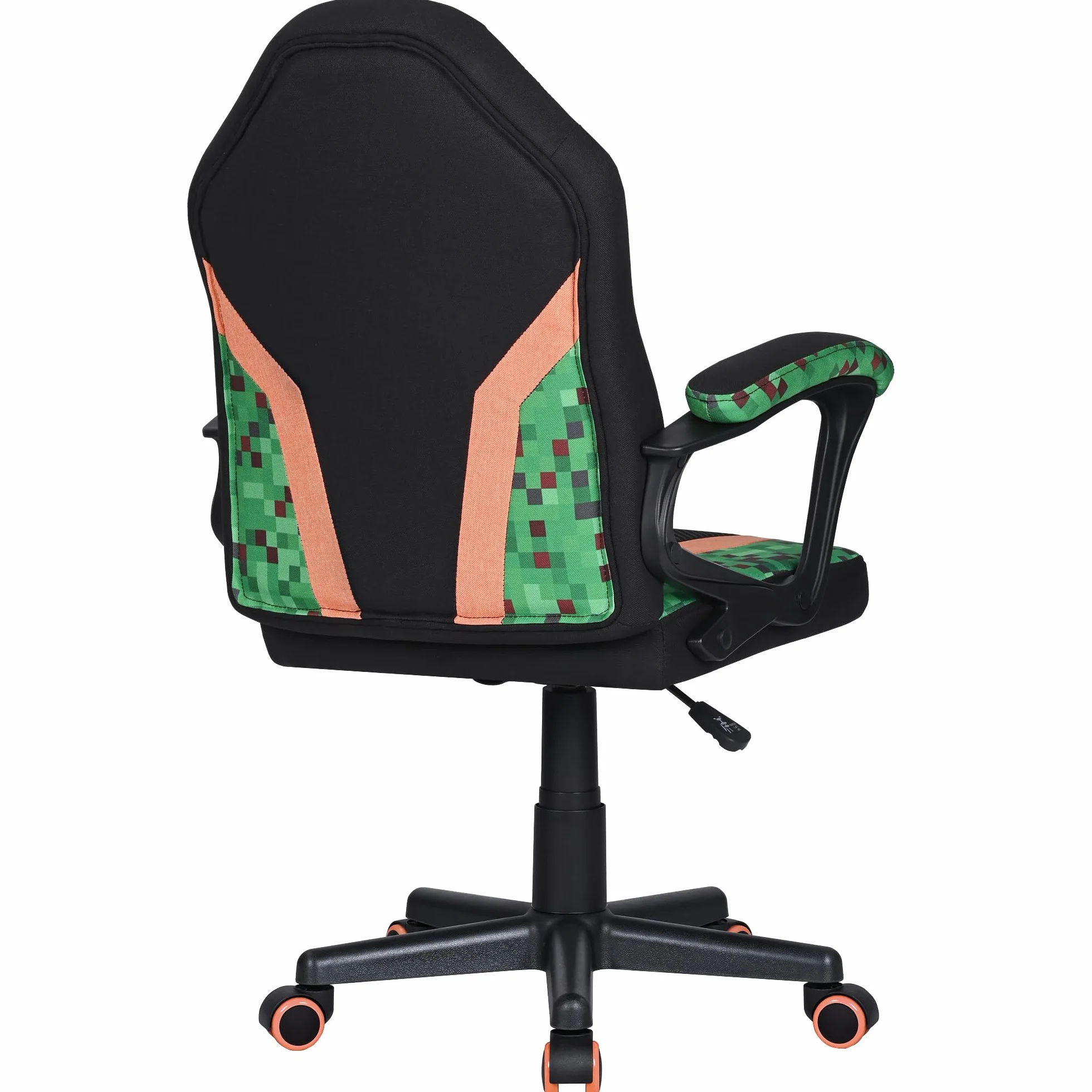 Silla Gaming Oficina Infantil de Tela giratoria ergonómica con Ruedas Brazos diseño Moderno sillón Gamer Ordenador