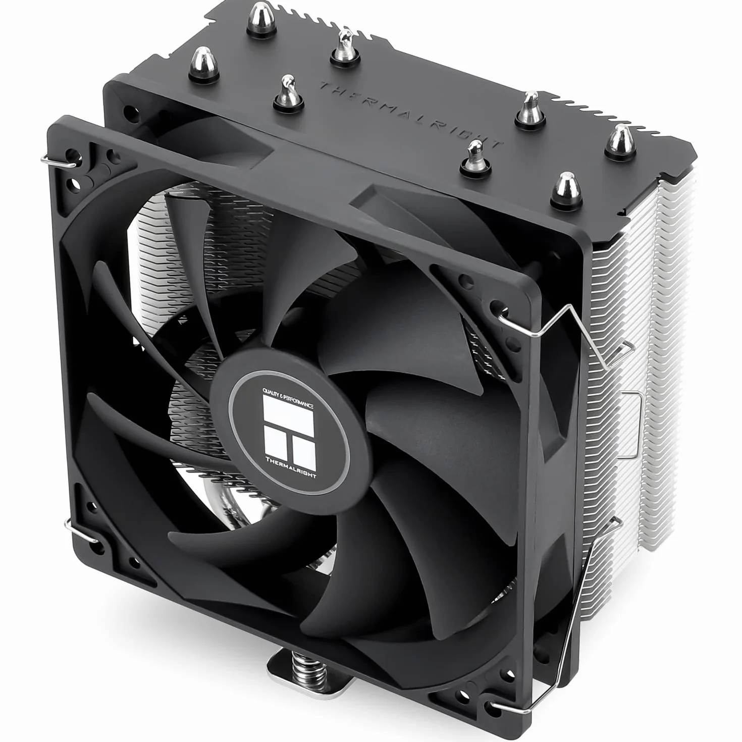 Thermalright TR Assassin X 120 SE CPU Air Cooler, 4 Heat Pipes, TL-C12C PWM Quiet Fan CPU Cooler con rodamiento S-FDB, para AMD AM4/Intel 1150/1851/1200/1700