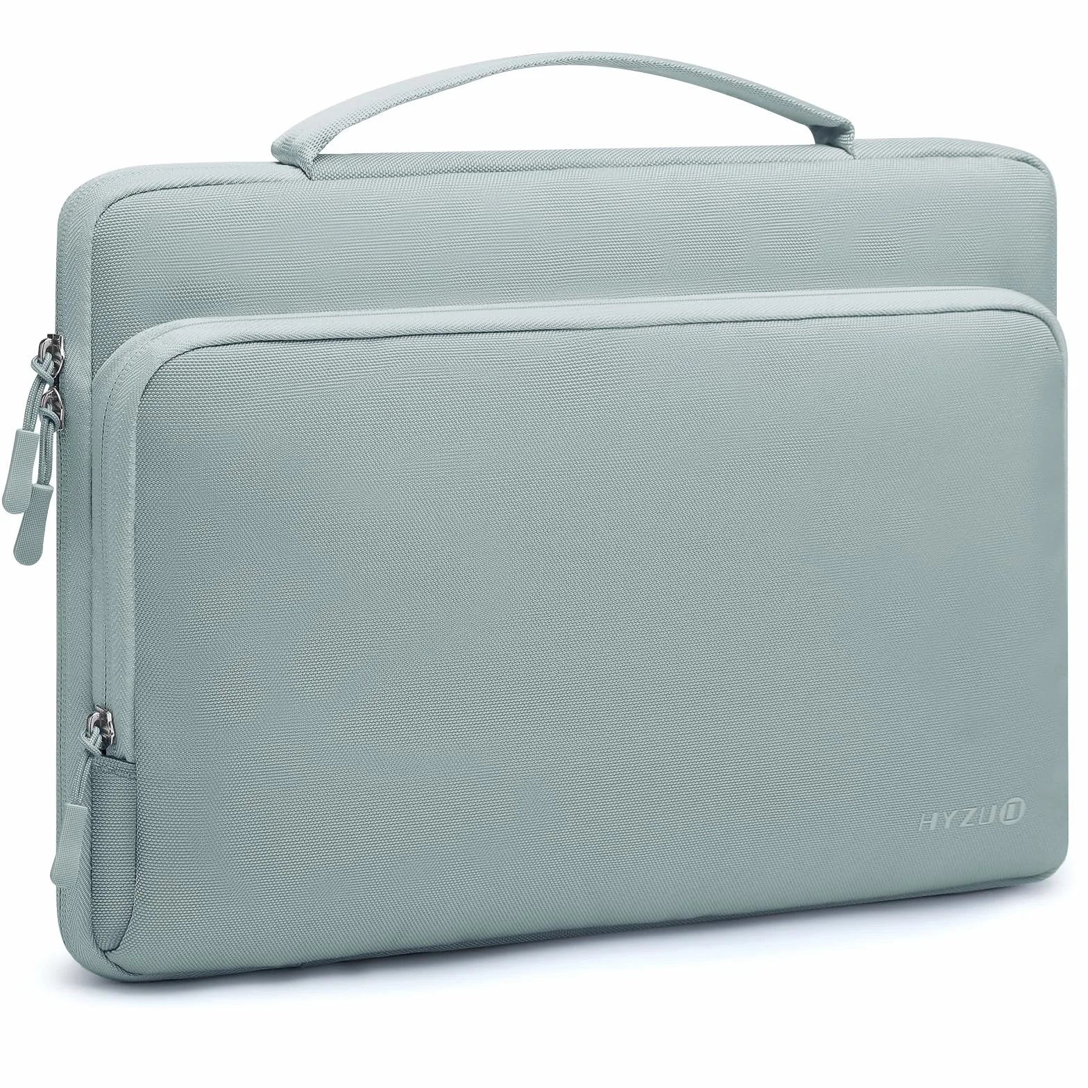 HYZUO 15-16 Pulgadas Funda Portátil para MacBook Pro 16 M5 M4 M3 M2 M1 Pro/MAX A3428 A3429 2026-2019, XPS 16, 15" Surface Book, Bolsa Portátiles para 15" 15,6" 16,1" HP DELL Lenovo ASUS, Azul Ceniza