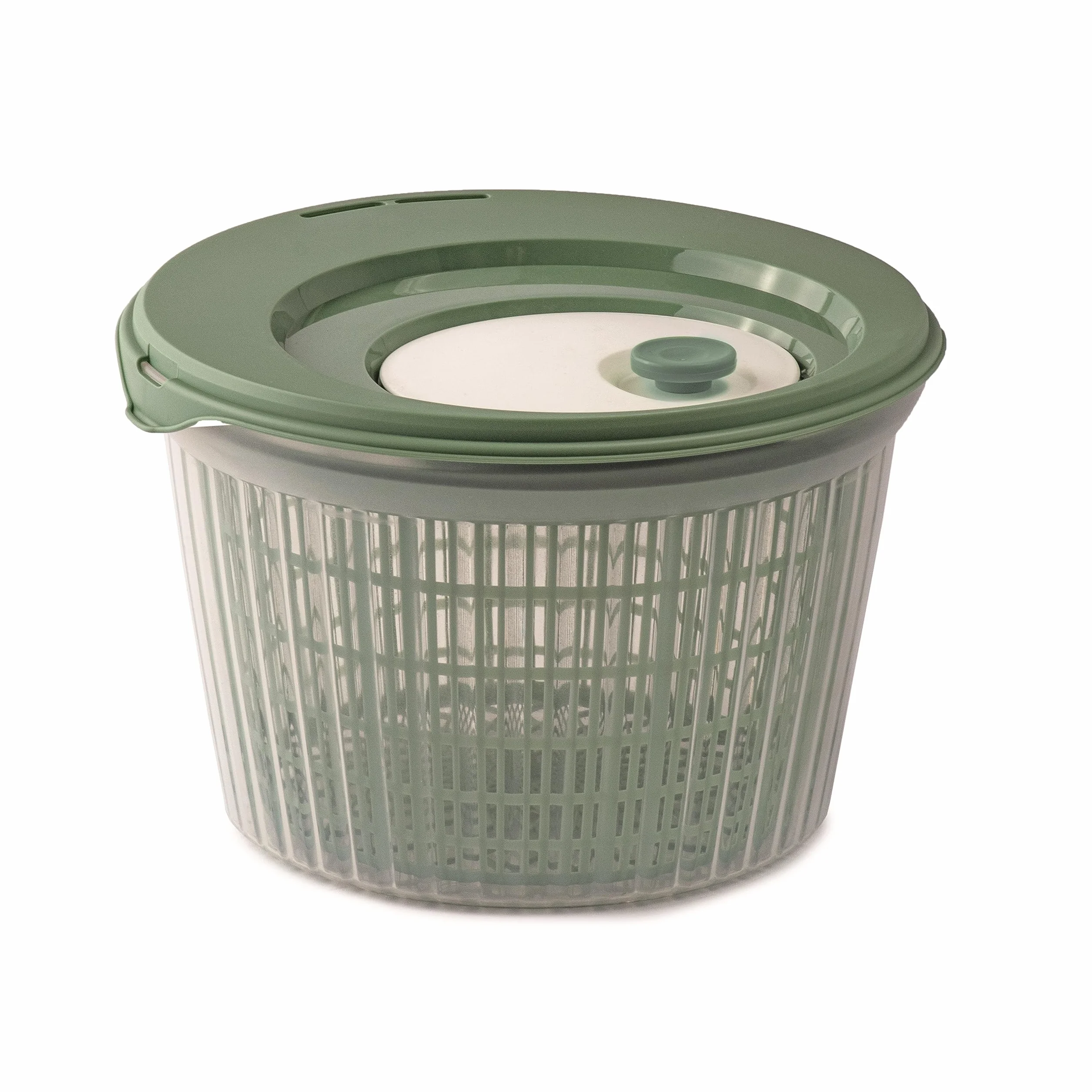 Snips Centrífugadora de Lechuga Ulaop | Escurridor de Ensalada | 4 litros | Color Verde | Fabricado en Italia | 25 x 25 x 16 cm Bpa Free, 4 LT