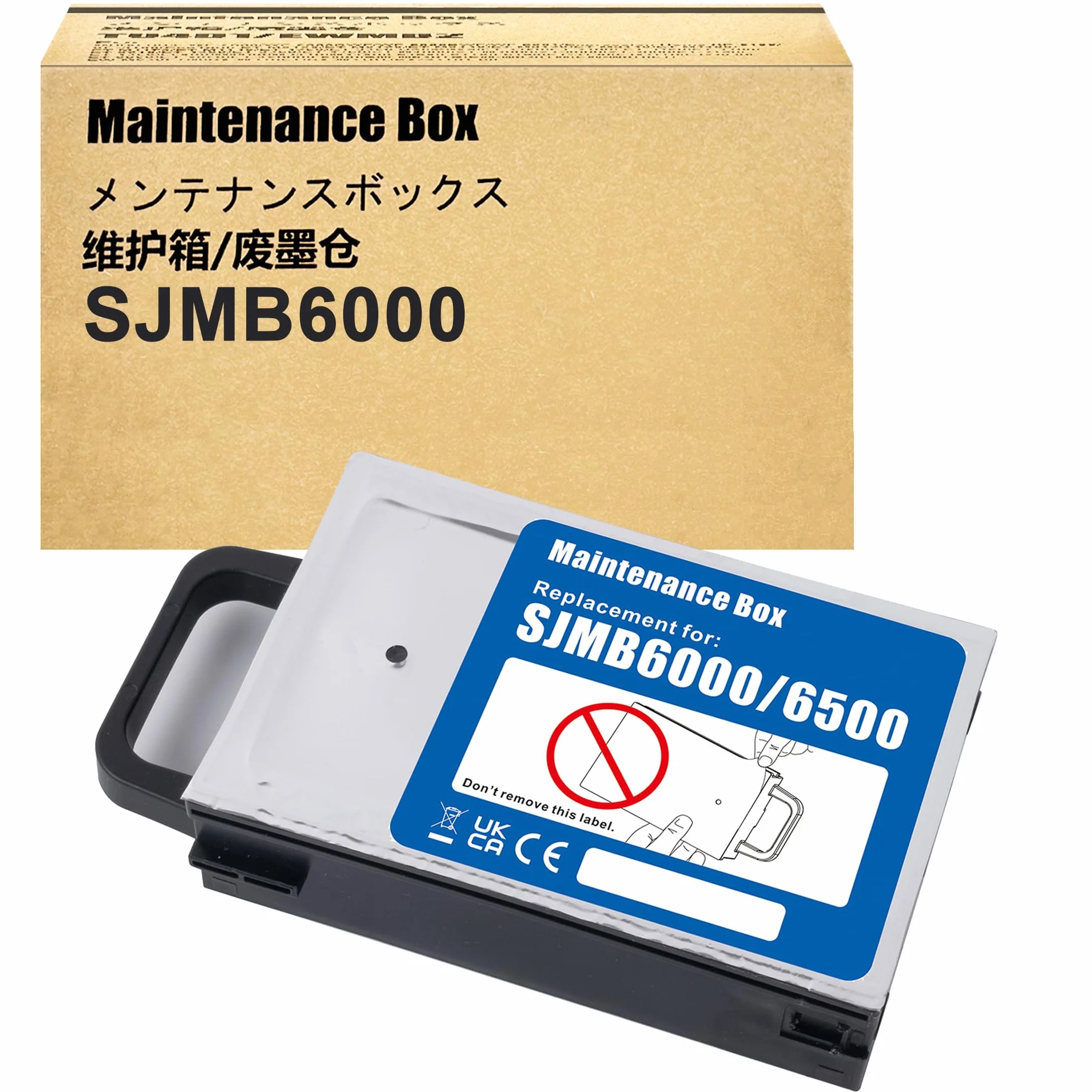 LCL SJMB6000 SJMB6500 C33S021501 Caja de Mantenimiento Maintenance Box (1 Paquete) Reemplazo para Epson ColorWorks CW-C6000A CW-C6000P CW-6030A CW-6030P CW-C6500A CW-C6500P