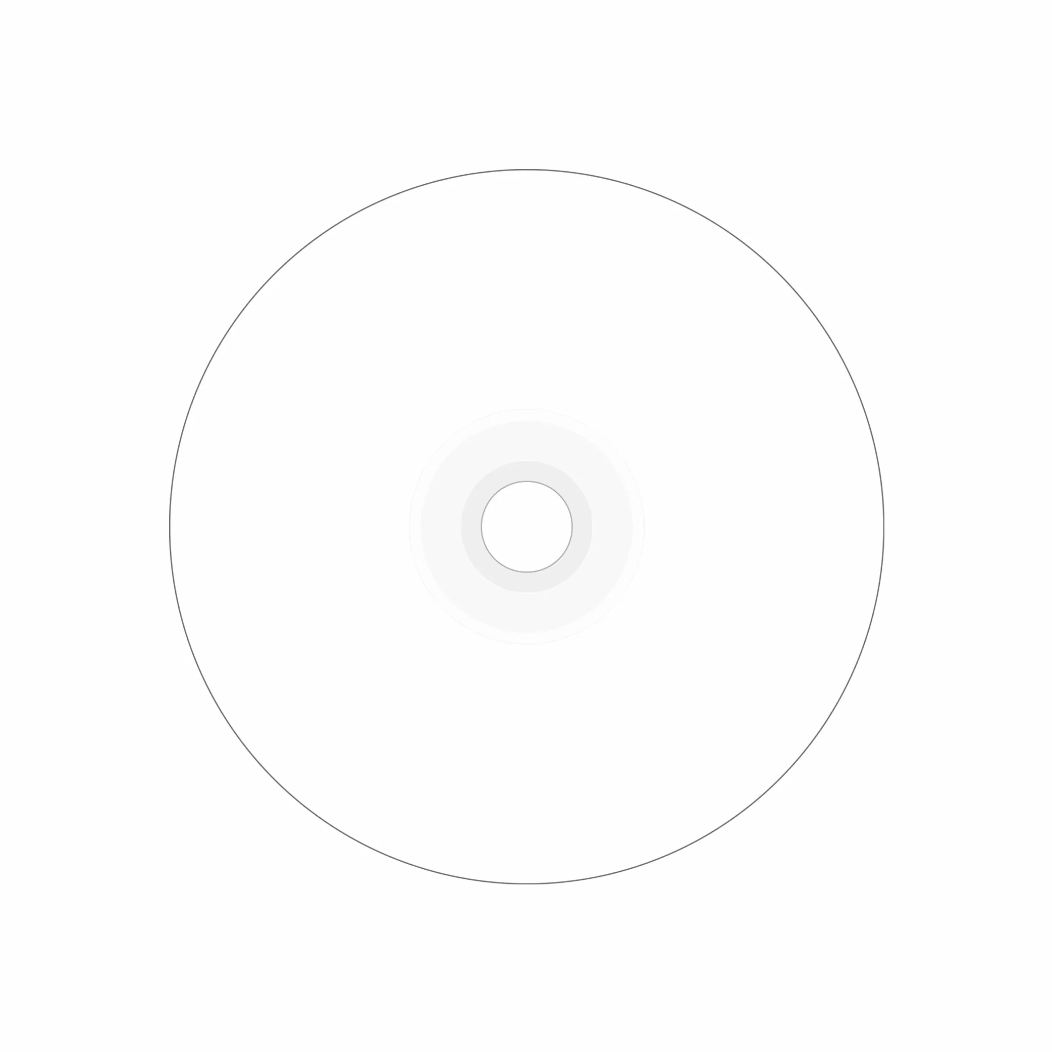 MediaRange Cake Box Caja de Discos CDR80 700MB 52x (100) CB, Blanco