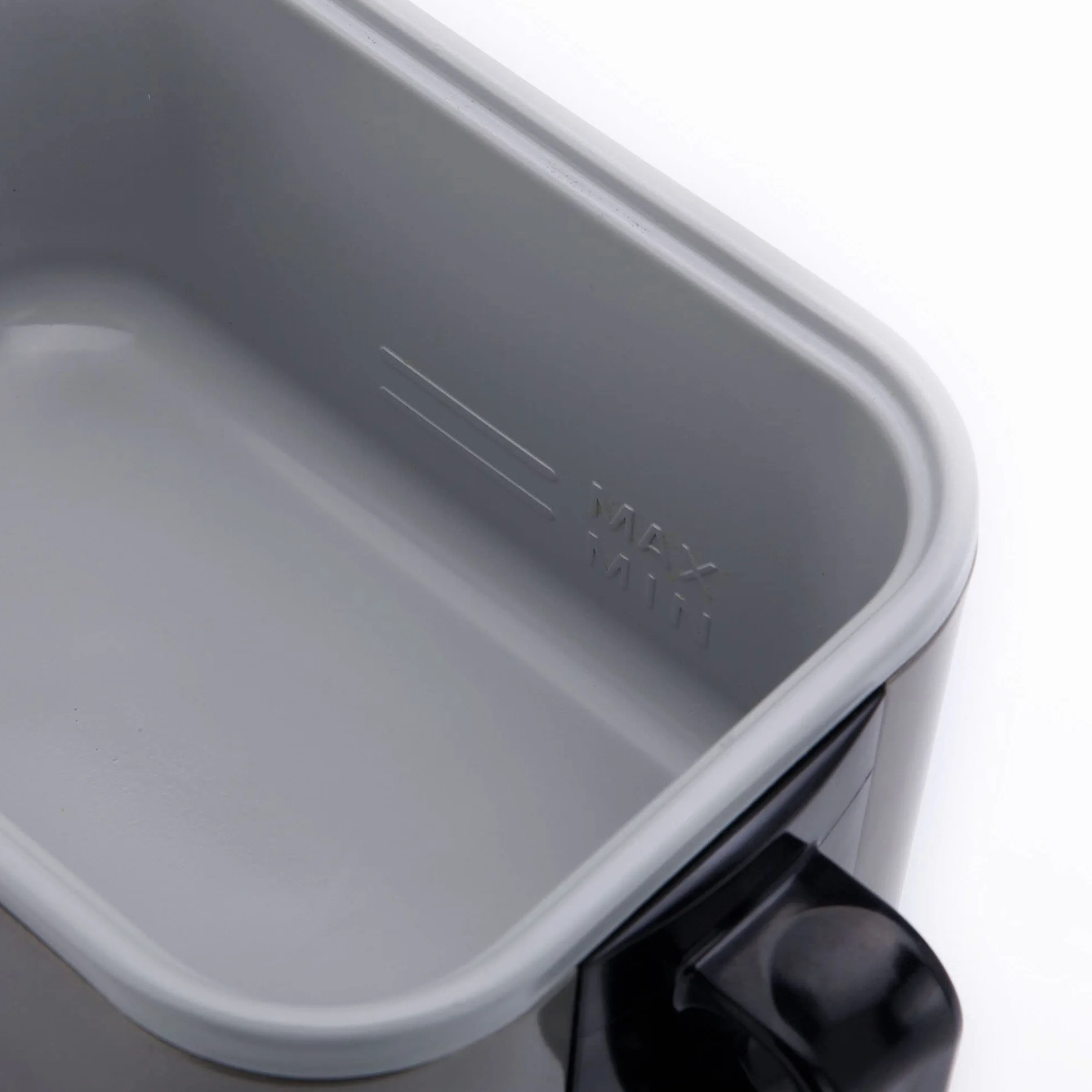 JATA FR326E Freidora de Aceite Inox 1.3L, Freidora Eléctrica con Cuba Cerámica Antiadherente, Termostato Regulable