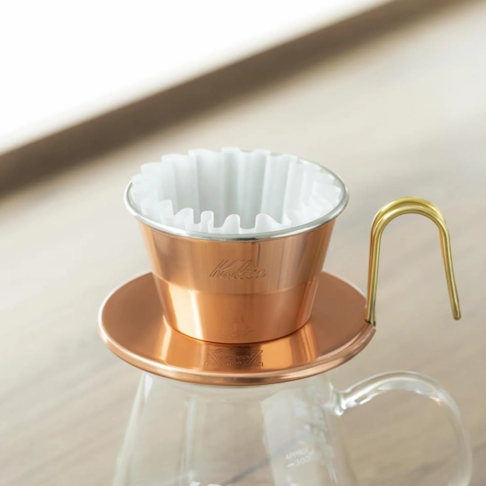Kalita Hirondelle Dripper WDC 155 Cuivre