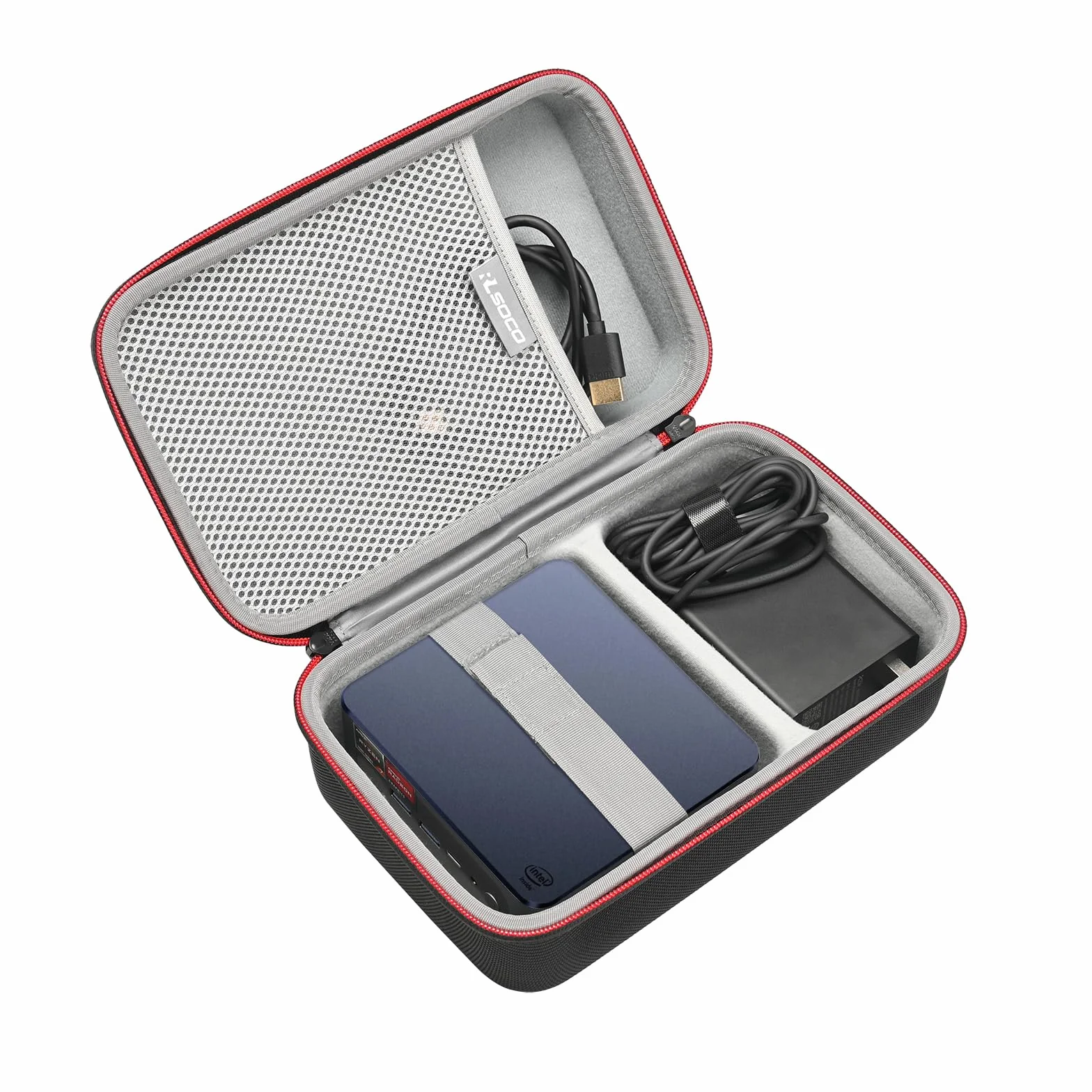 RLSOCO Funda para NiPoGi AK1Plus/Essenx E1/E3B/AM06Pro/Essenx E2 Mini PC & para GEEKOM A5/AX8 Pro/IT13/A8 /A6/IT12/Air12/IT15/XT13 Pro/A5 Pro Mini PC