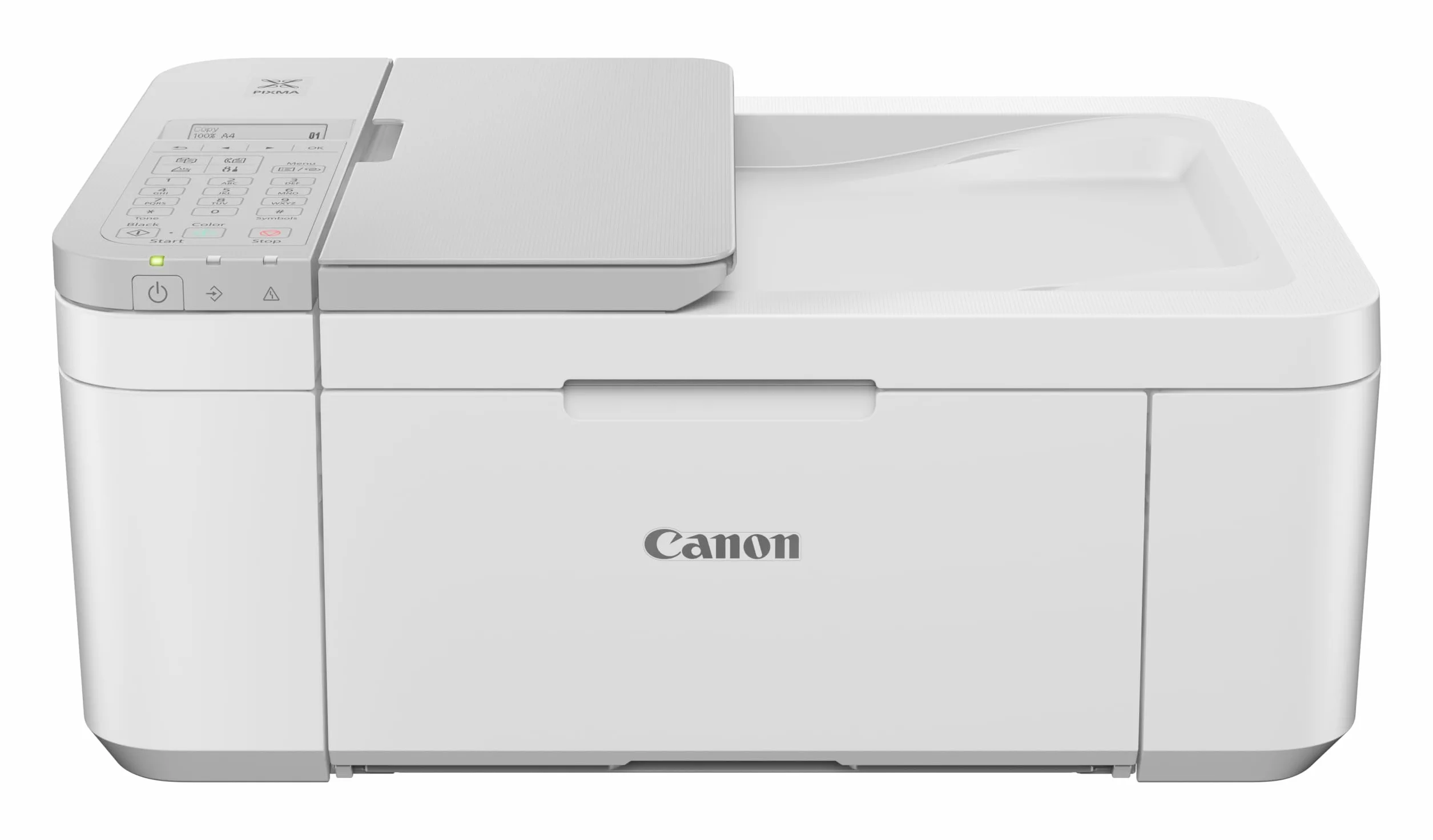 Canon Pixma TR4756i Impresora Multifunción 4 en 1, Compatible con Pixma Print Plan, Impresión, Escaneo y Copia, WiFi, Cartuchos XL, ADF de 20 Hojas, Impresión a Doble Cara Automática, Blanco