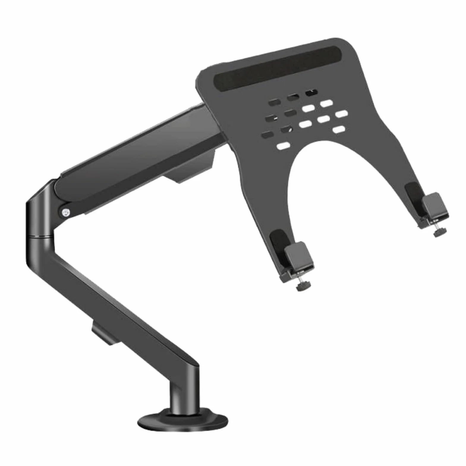 Soporte ergonómico para portátiles de 10 a 16 pulgadas, inclinable, ajustable, giratorio