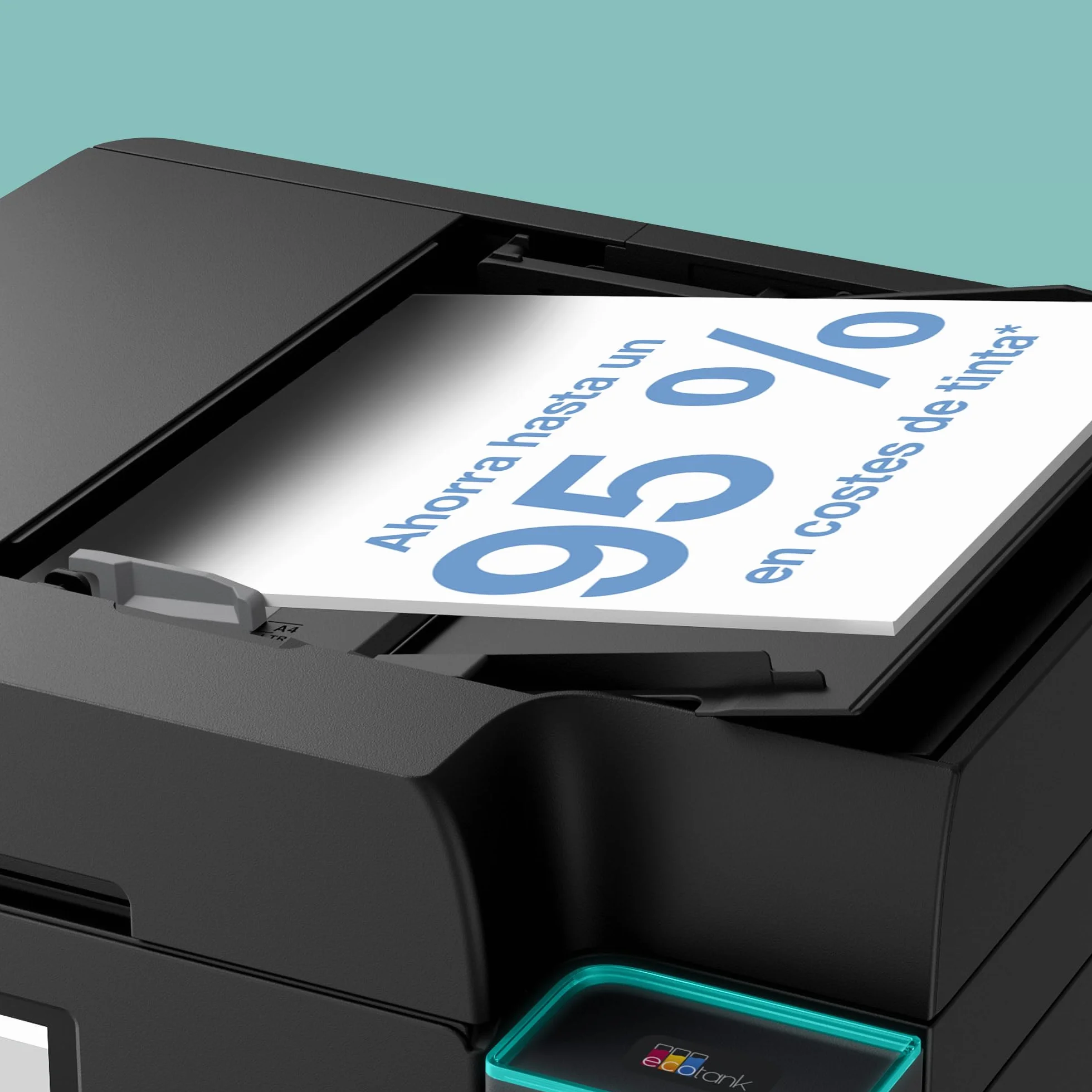 Epson EcoTank ET-4950 Impresora de Depósito de Tinta | Teletrabajo | Wi-Fi, Ethernet | A4 | Doble Cara | Imprime, Copia, Escanea, Fax | Pantalla Táctil 6,1cm | ADF | Tinta Incluida Para 3 Años
