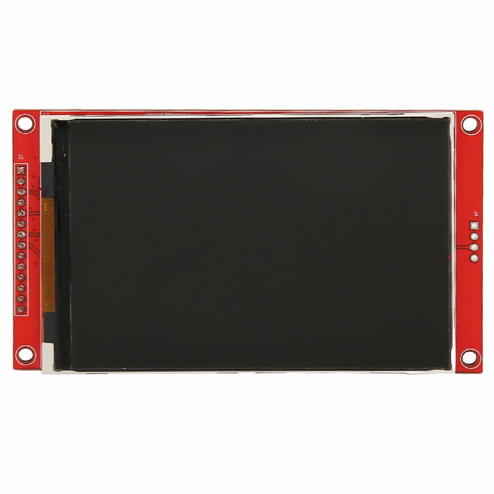 Denash Módulo de Pantalla LCD SPI TFT de 4 Pulgadas, Resolución HD 480x320 Controlador ILI9488 Interfaz Periférica Serie de 14 Pines, con Ranura para Tarjeta de Memoria y Programas de