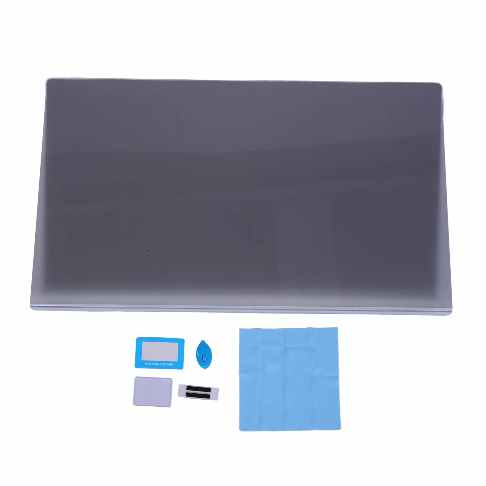 Zunate Filtro de Pantalla de Privacidad 16:9, Bloqueo de Luz Azul (20 Pulgadas) | Protector de filtro de pantalla de privacidad colgante, panel acrílico que bloquea la luz azul, protección para los ojos,