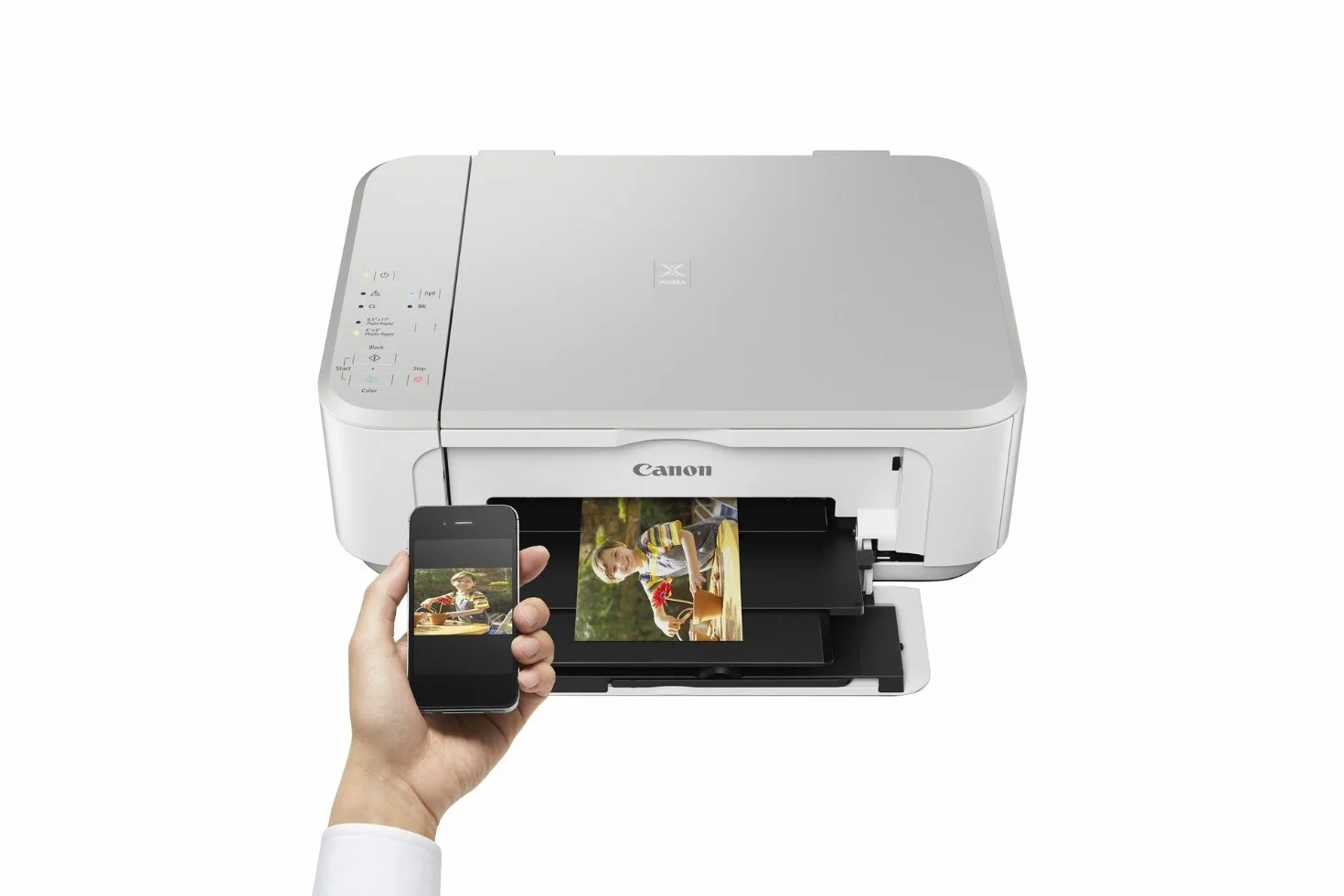 Canon PIXMA MG3650 - Impresora multifunción de Tinta (B/N 9.9 PPM, Color 5.7 PPM), Color Blanco