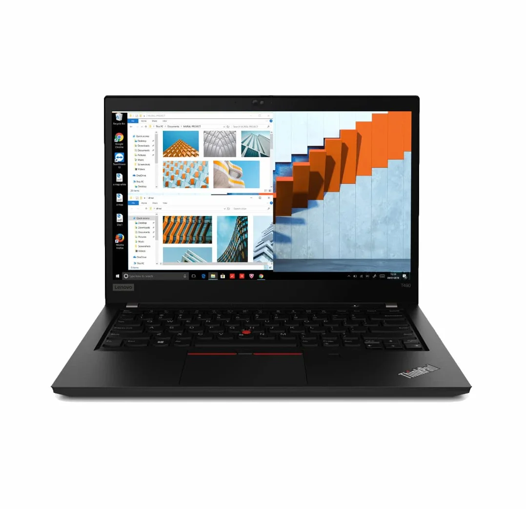 Lenovo "ThinkPad T490 14 Pulgadas 1920x1080 Full HD Intel Core i5 8265U Disco Duro SSD de 512 GB Memoria de 16 GB Windows 11 Pro Cámara Web UMTS LTE Computadora portátil con Huella Digital (r