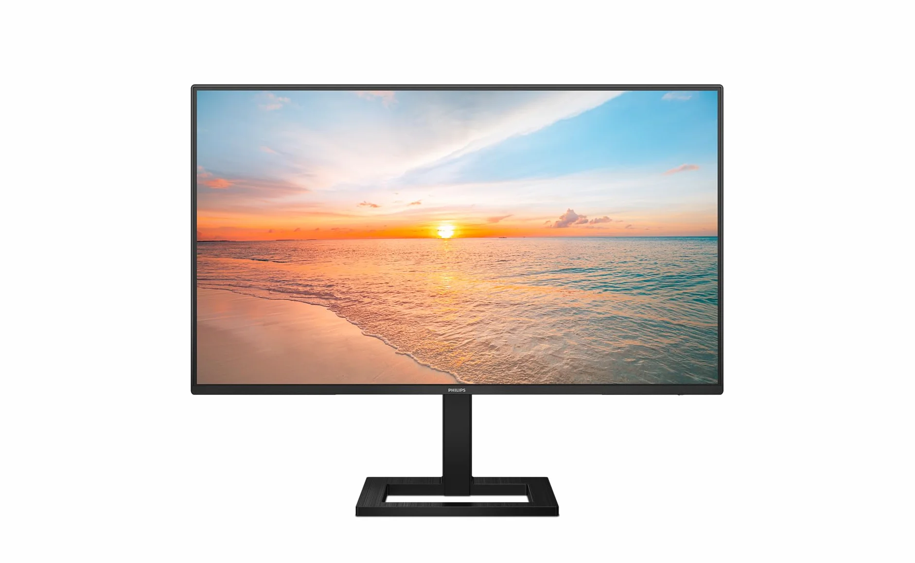 Philips 27E1N1300AM - Monitor FHD de 27 Pulgadas, Altura Regulable, Altavoces (1920x1080, 120 Hz, HDMI, USB-C (65W Power Delivery), Hub USB) Negro