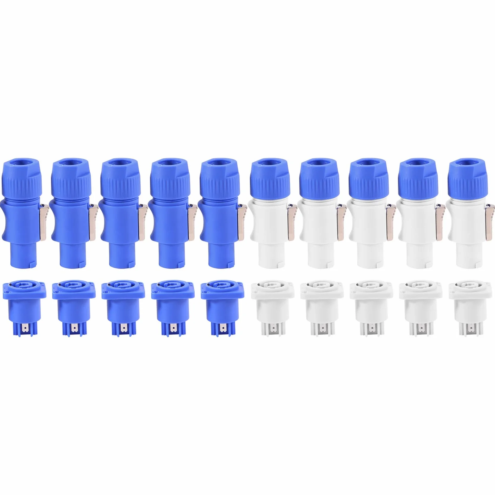 PowerCON - Juego de 10 adaptadores para chasis NAC3FCA y NAC3MPA-1