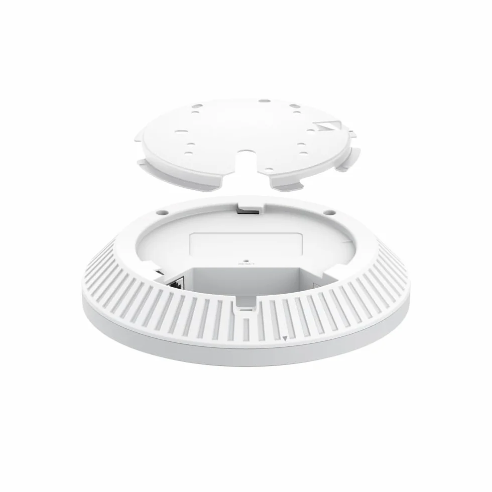 TP-Link Omada EAP720 Punto de acceso WiFi 7 BE5000 planfonier, doble banda 4 flujo, 1 puerto 2.5 Gigabit soporte PoE+, cubre hasta 140㎡, 250+ clientes simultáneos, Itinerancia transparente, Omada Mesh