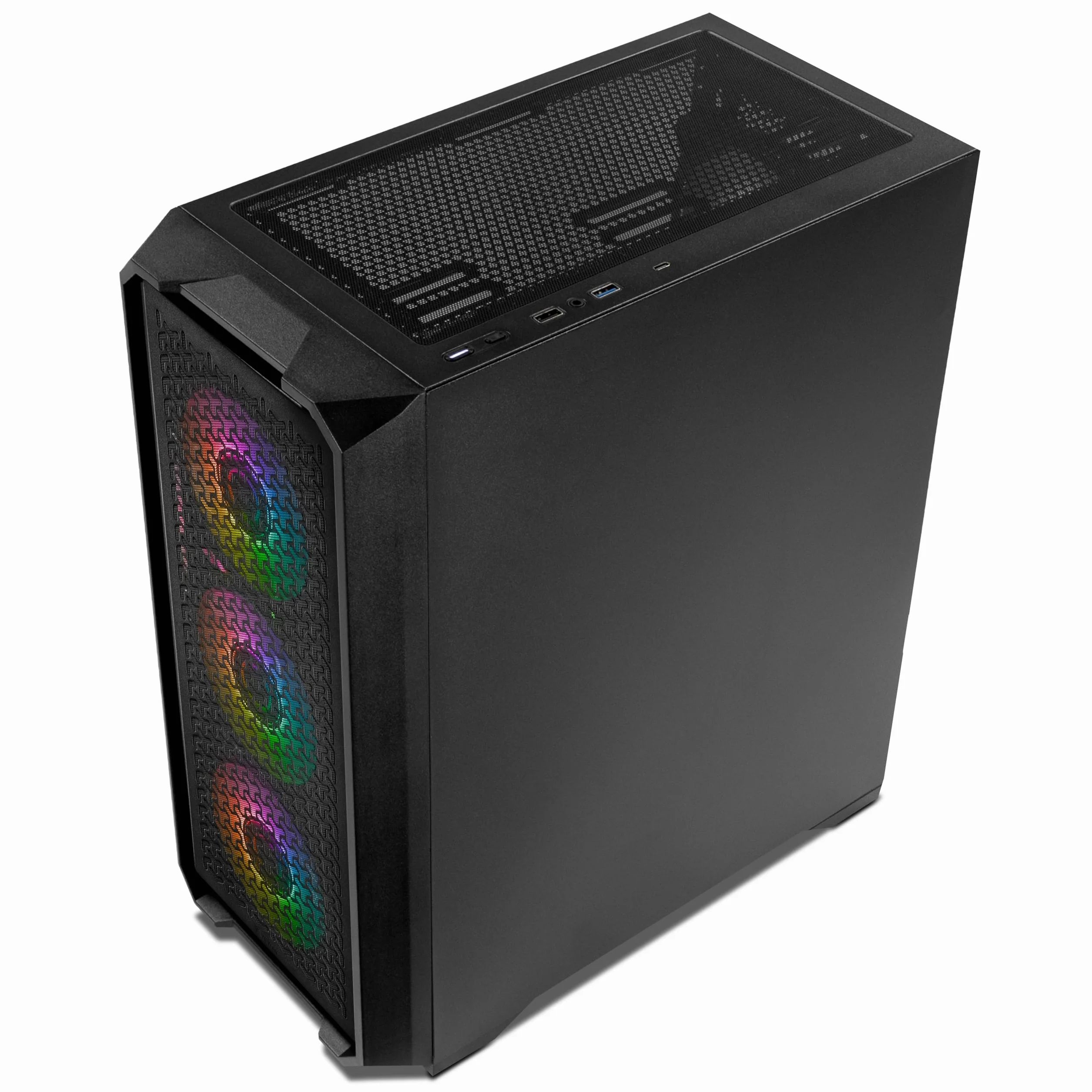 YEYIAN Gaming PC VaultESP | Intel i5-14400F 10-Core (4.7GHz Turbo) | NVIDIA RTX 5060 8GB GDDR7 | 32GB DDR5 6000MHz | 1TB NVMe SSD Gen4 | Windows 11 Pro