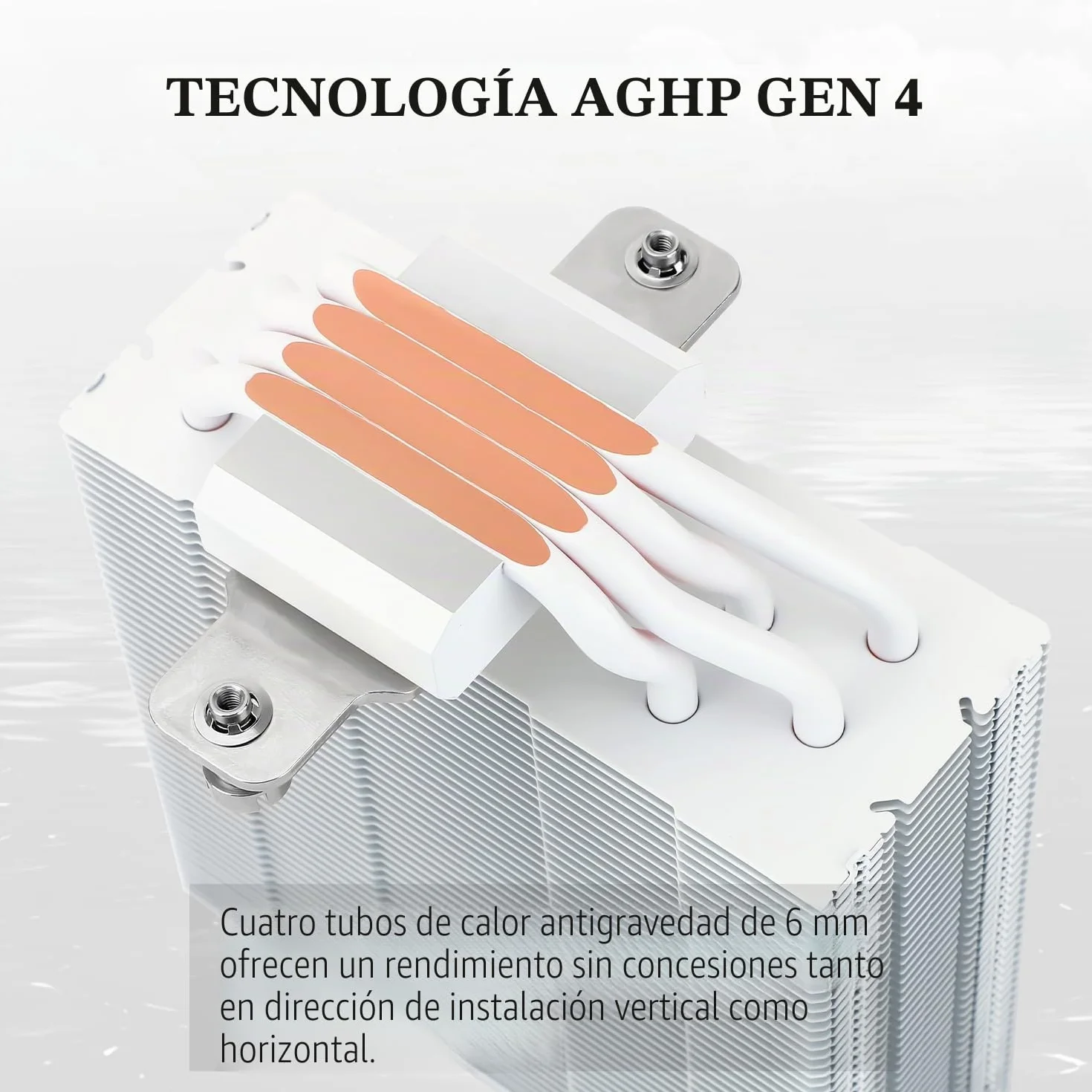 Thermalright Assassin Spirit 120 EVO Enfriador de procesador ARGB blanco, 4 tubos de calor, con ventilador TL-S12W-S PWM silencioso, compatible con AMD, AM4, AM5, Intel 1700, 1150, 1151, 1200