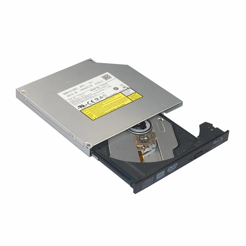 UJ-240 UJ240 6X Blu-RAY Burner BD-RE CD DVD Rewriter Interno 12.7mm SATA Bandeja de Carga Unidad Portátil con Bisel para Dell Optiplex 7020 3060 3050 y para HP Pavilion dv4 dv5 dv6 dv7 dv8