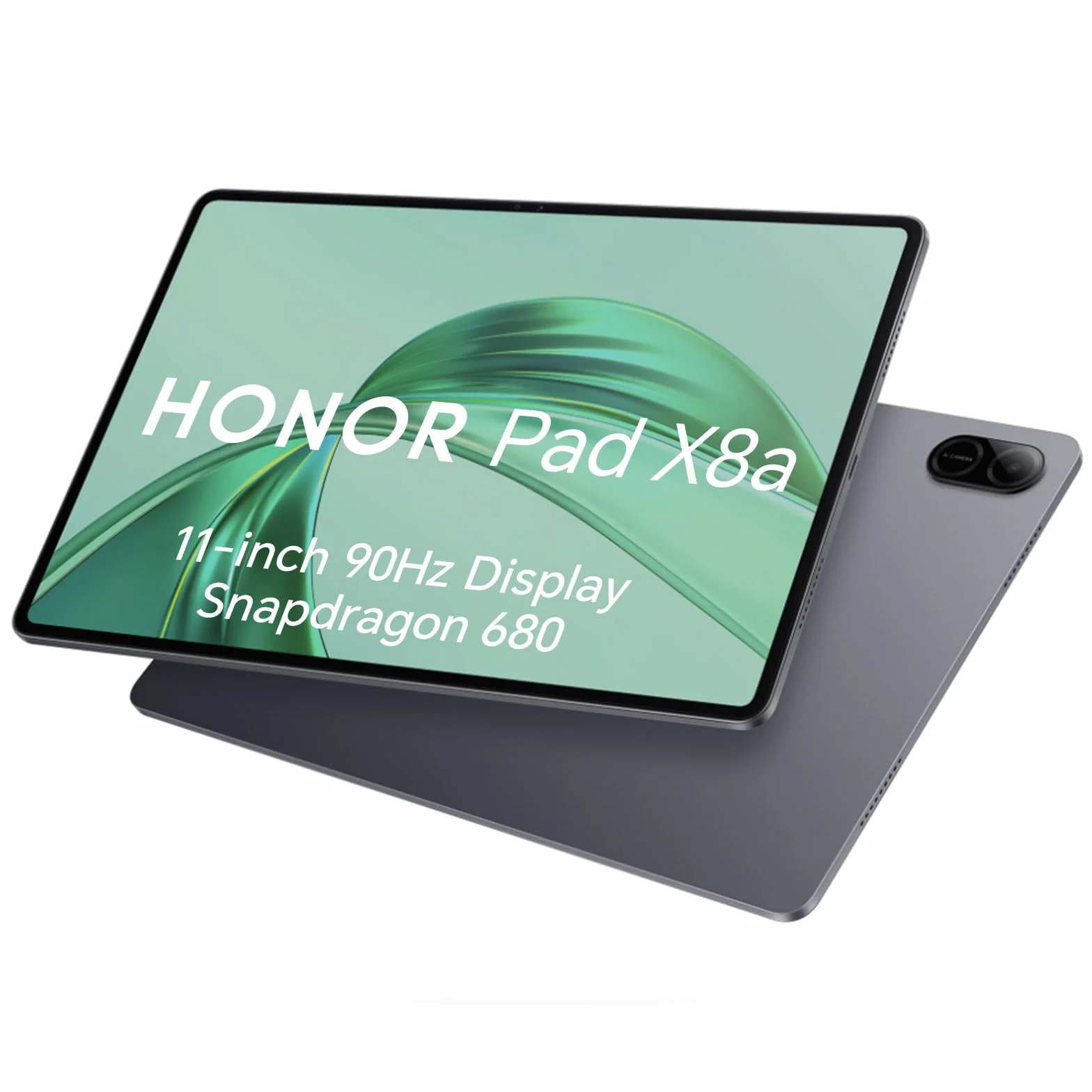 Honor Pad X8A 4GB 128GB, Ampliable hasta 1TB, WiFi Tablet, Pantalla de 11 Pulgadas 90Hz, Snapdragon 680, 4 Altavoces, Batería 8300mAh, Cuerpo Metálico, Android 14, Google Service, Gris