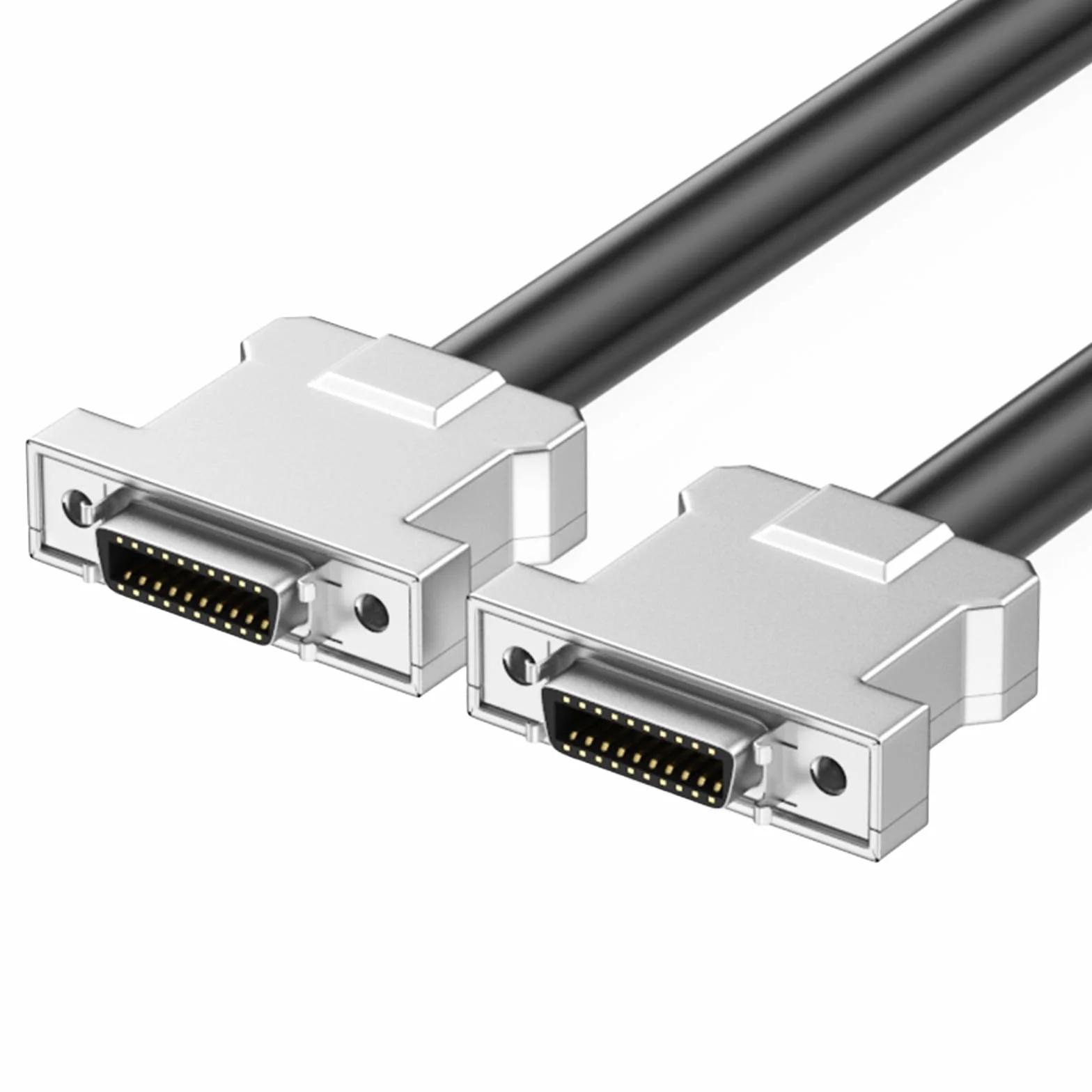 Cable SCSI de PVC de alta calidad SCSI hembra pin chapado en oro para transmisión de datos estable SCSI cable del escáner SCSI cable del quemador SCSI