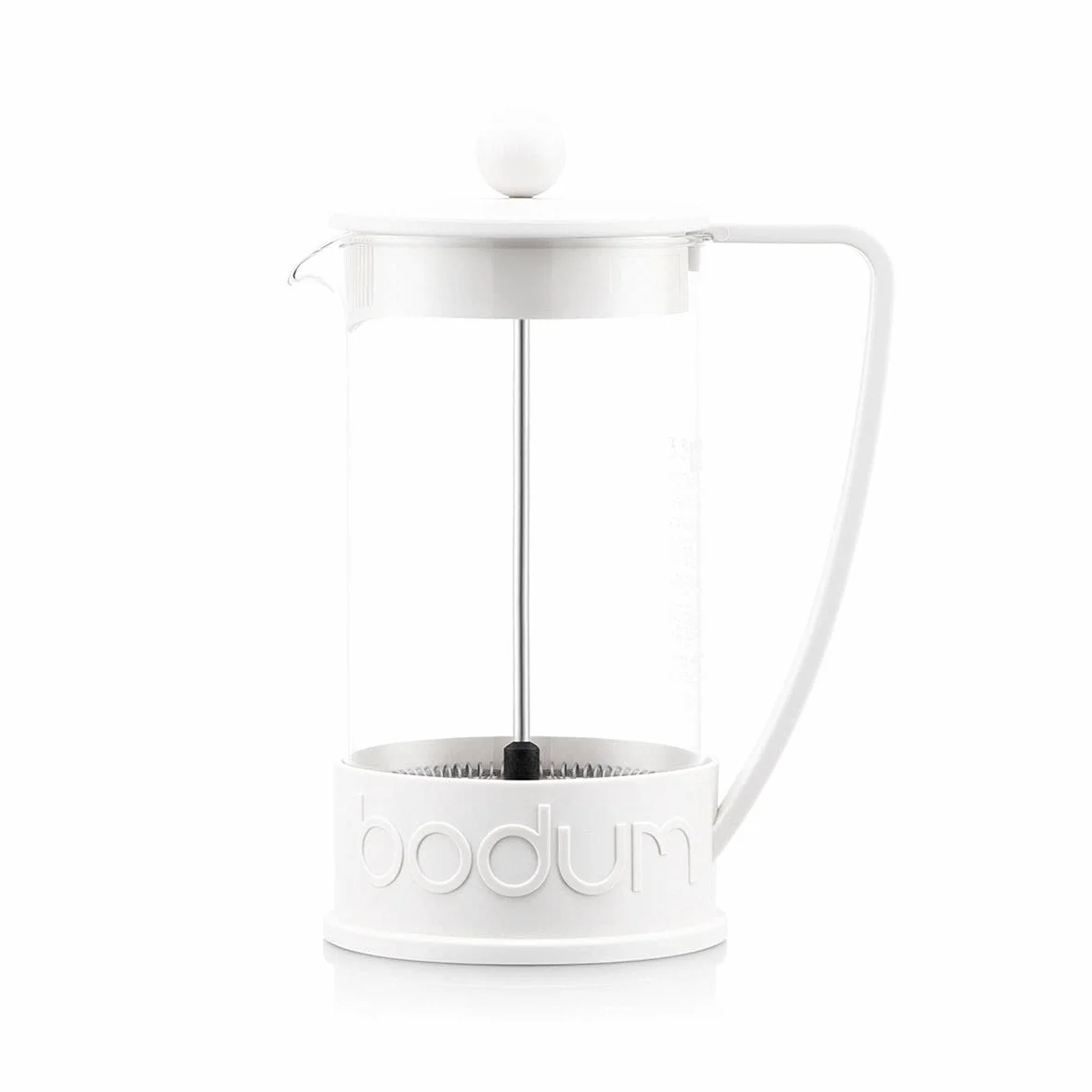 Bodum Brazil Cafetera 8 tazas 1 l plástico blanco crema