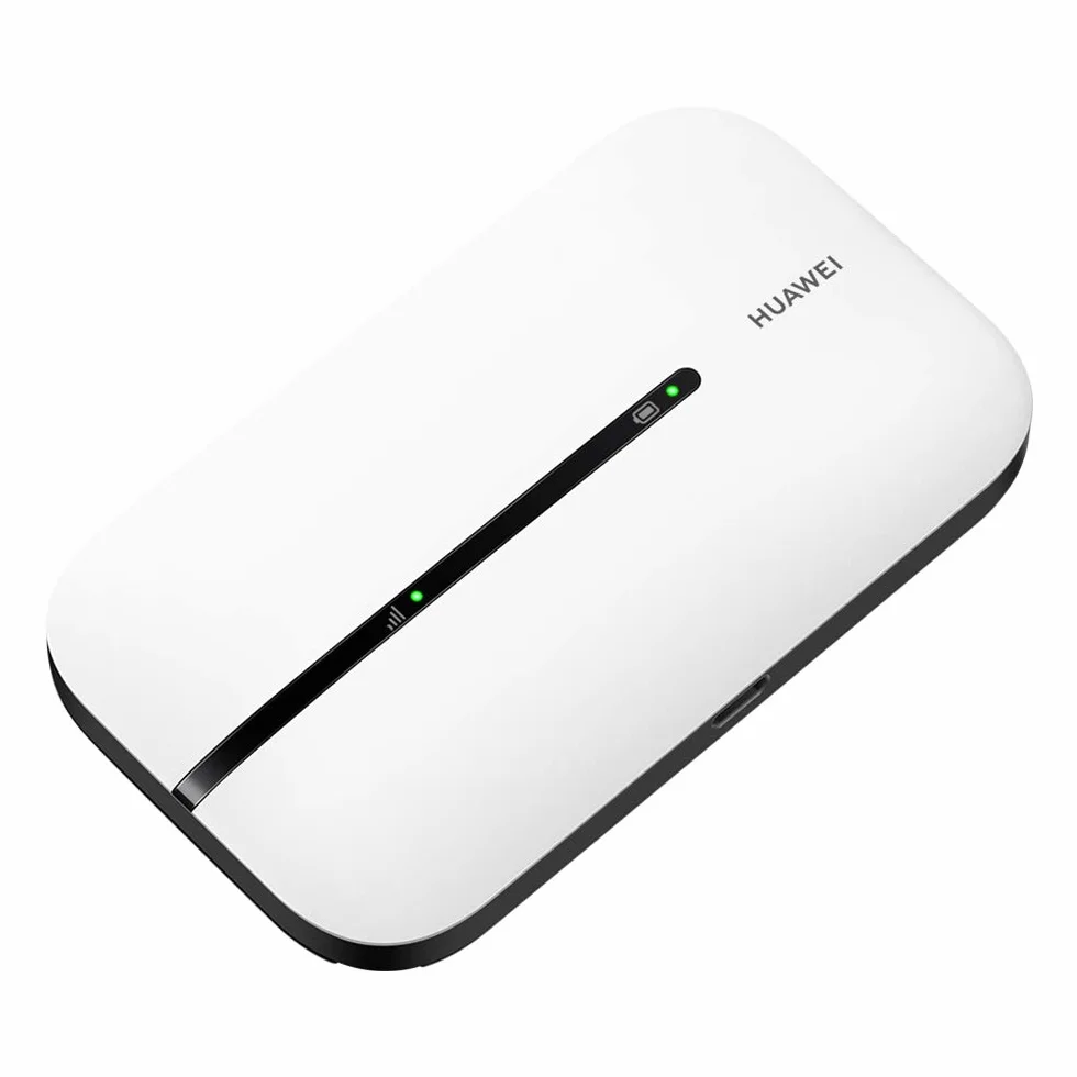 HUAWEI E5576-320 Mobile Wi-Fi 3s 4G LTE CAT4, 150 MBps, batería Recargable de 1500 mAh, no Necesita configuración, Wi-Fi portátil habilitado, para Viajes y en el Trabajo, Blanco