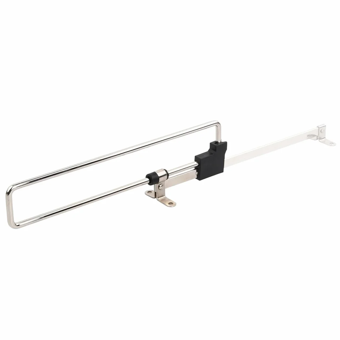 Amig Cuelgaperchas Extraíble 350 mm Acero Colgador Extensible para Ropa Armarios Plateado