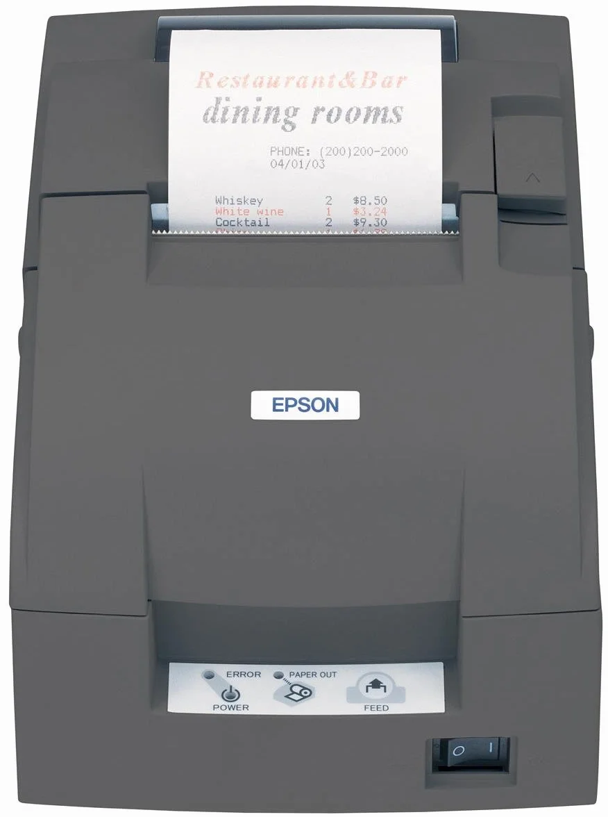 Epson TM-U220D (052): Serial, PS, EDG - Impresora matricial de Punto (PS, EDG, 200 carácteres por Segundo, 1 copias, 4 KB, 3 millón de Caracteres, 180000 h, 31 W)