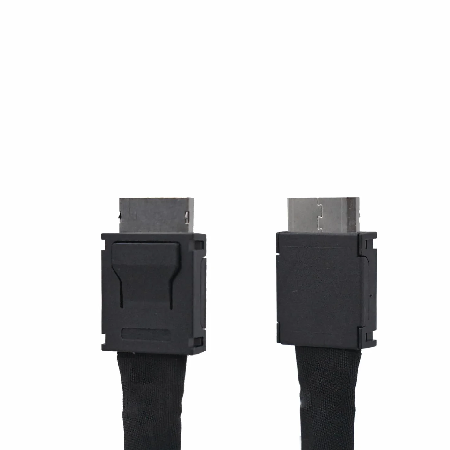 Oculink Cable PCIe 4.0 SFF-8611 4i Cable macho alargador para eGPU Mini PC SSD consolas de juegos portátiles (200 cm)