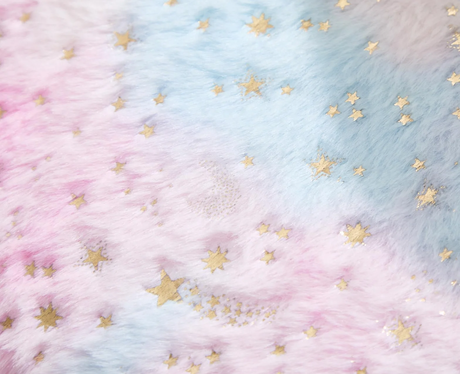 Sillón Infantil de Piel Sintética con Diseño de Estrellas y Reposabrazos, Arcoíris Rosa