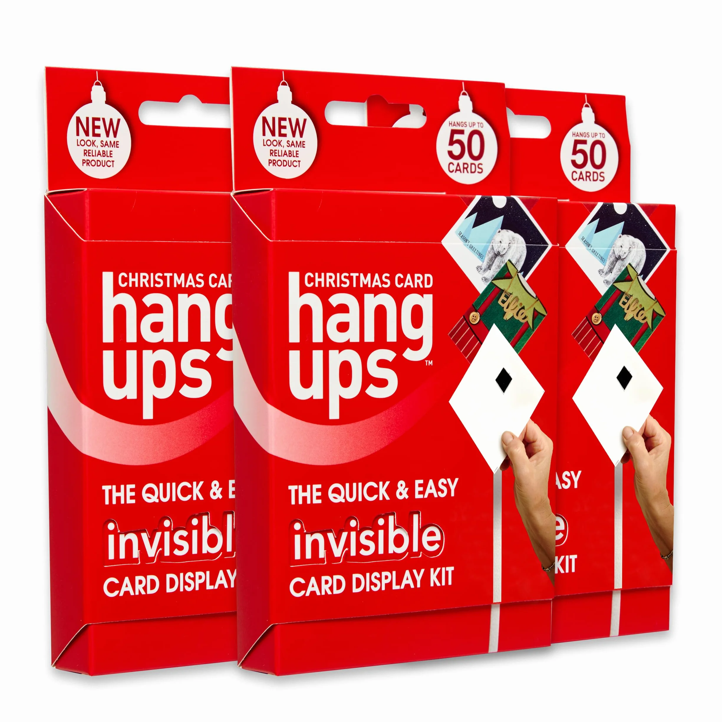 Felicitaciones navideñas para Colgar Ups - 3 por el Precio de 2 - hasta 150 Tarjetas