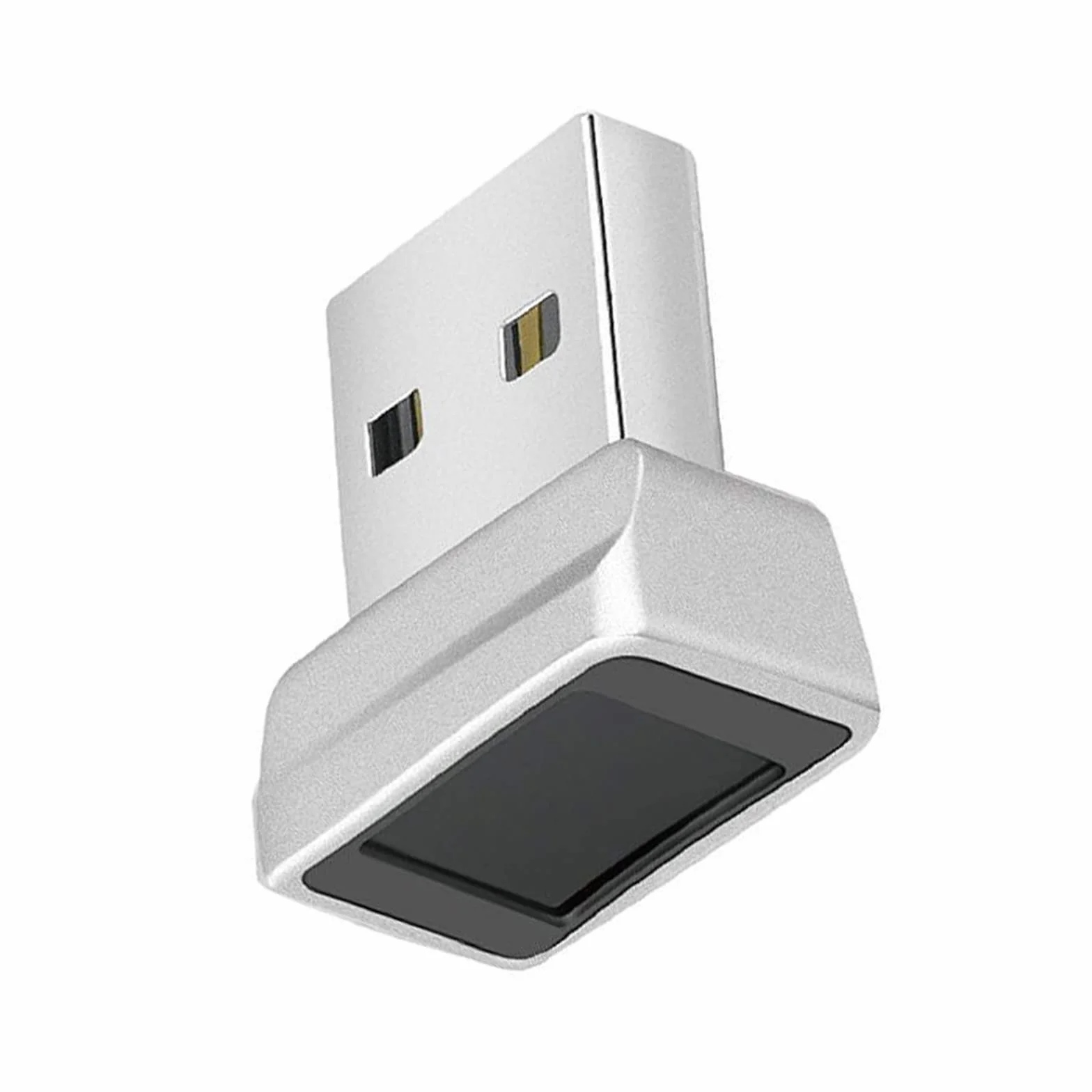 ZEZEFUFU Lector de llaves de huellas dactilares USB de seguridad Anti-poofing Inicio de sesión seguro para Windows Hello para Windows 7/8/8.1/10/11