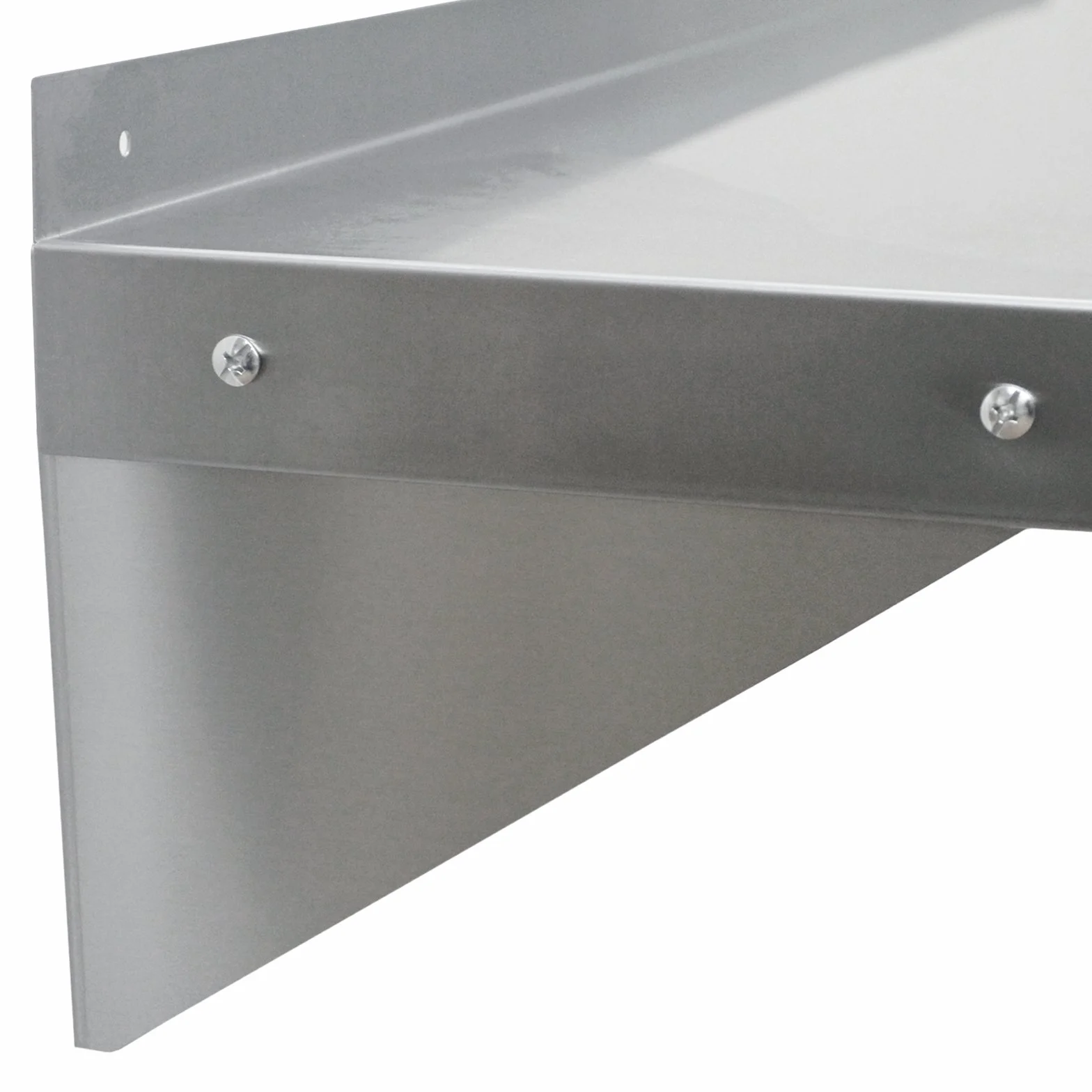 KuKoo Estante de Pared para Cocina 90cm x 30cm Baldas Repisas Acero Inoxidable Almacenamiento Cocinas Comerciales