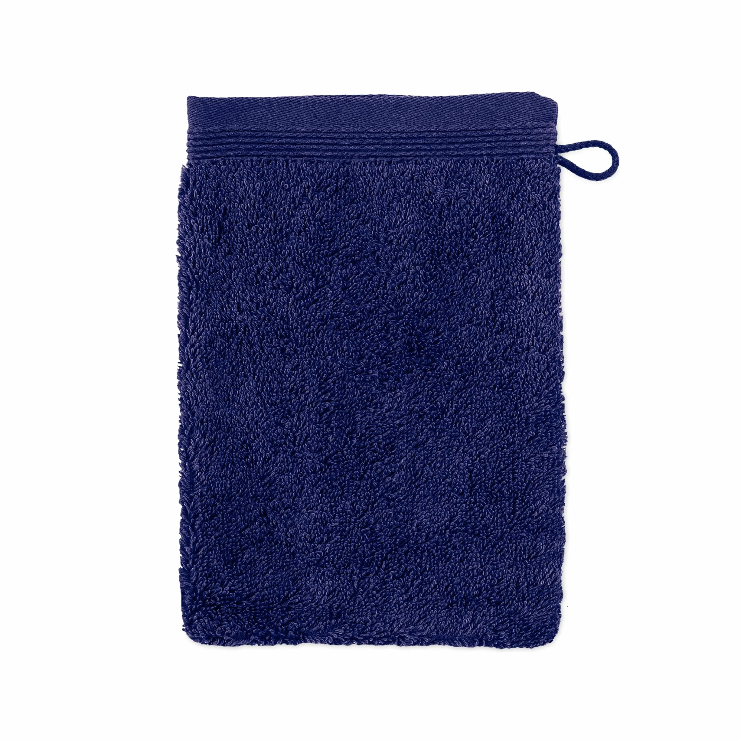 Möve Superwuschel Guante de baño 100% algodón 20 x 15 cm Azul mar Profundo