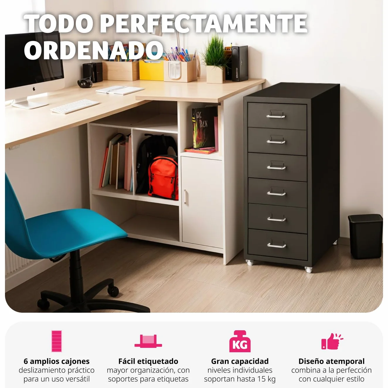 Tectake Cajonera