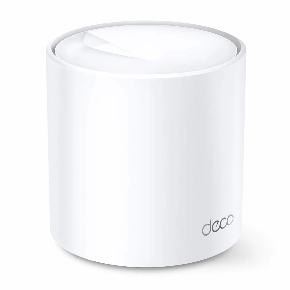TP-Link Deco X20 - Sistema WiFi 6 Mesh, AX1800 Doble Banda, 2X Puertos Gigabit, MU-MIMO, OFDMA, Seguridad WPA3, Modo Router/Punto Acceso